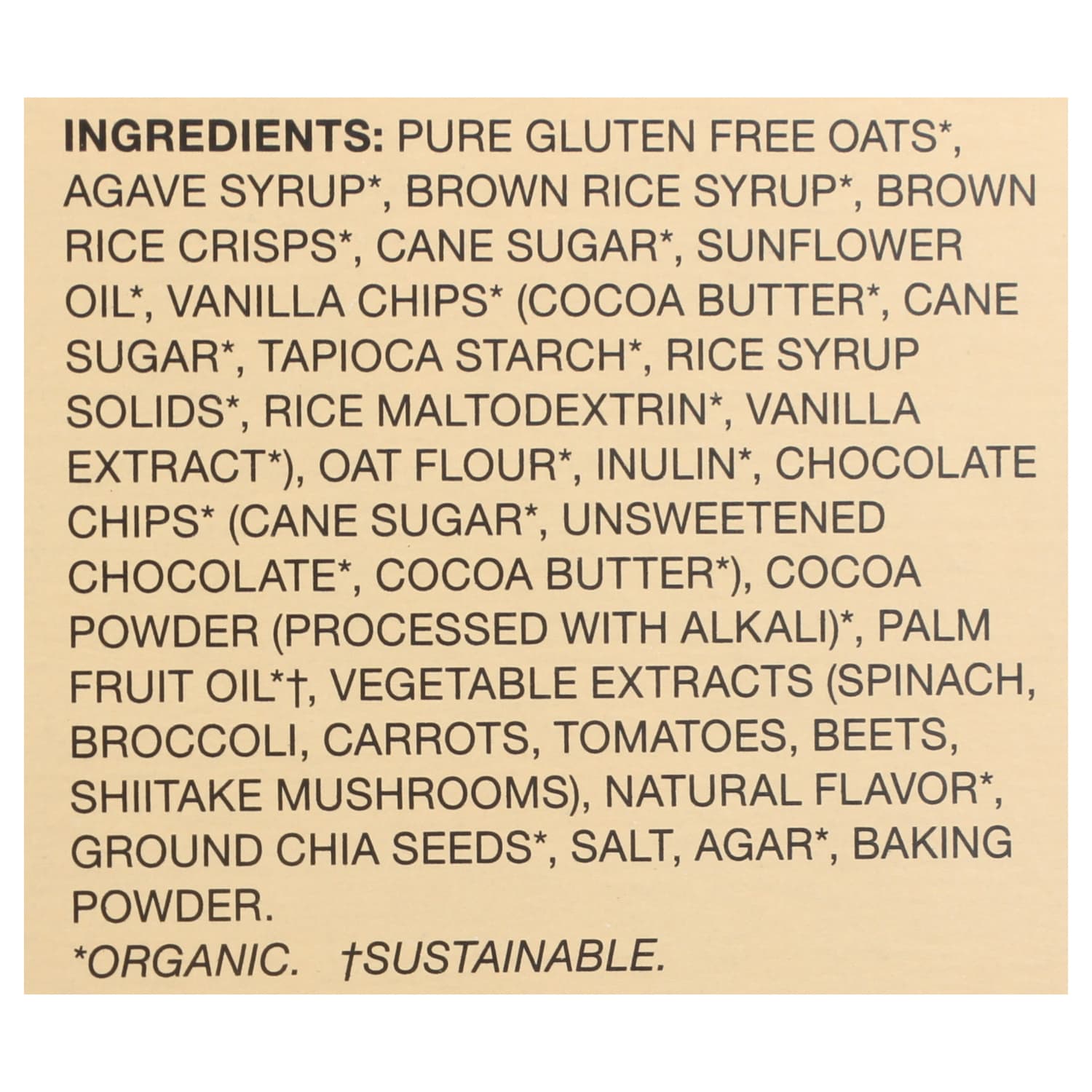 Made Good Organic Granola Bars, Cookies & Cream, 0.85 Oz, Total Qty 36 - Image 3
