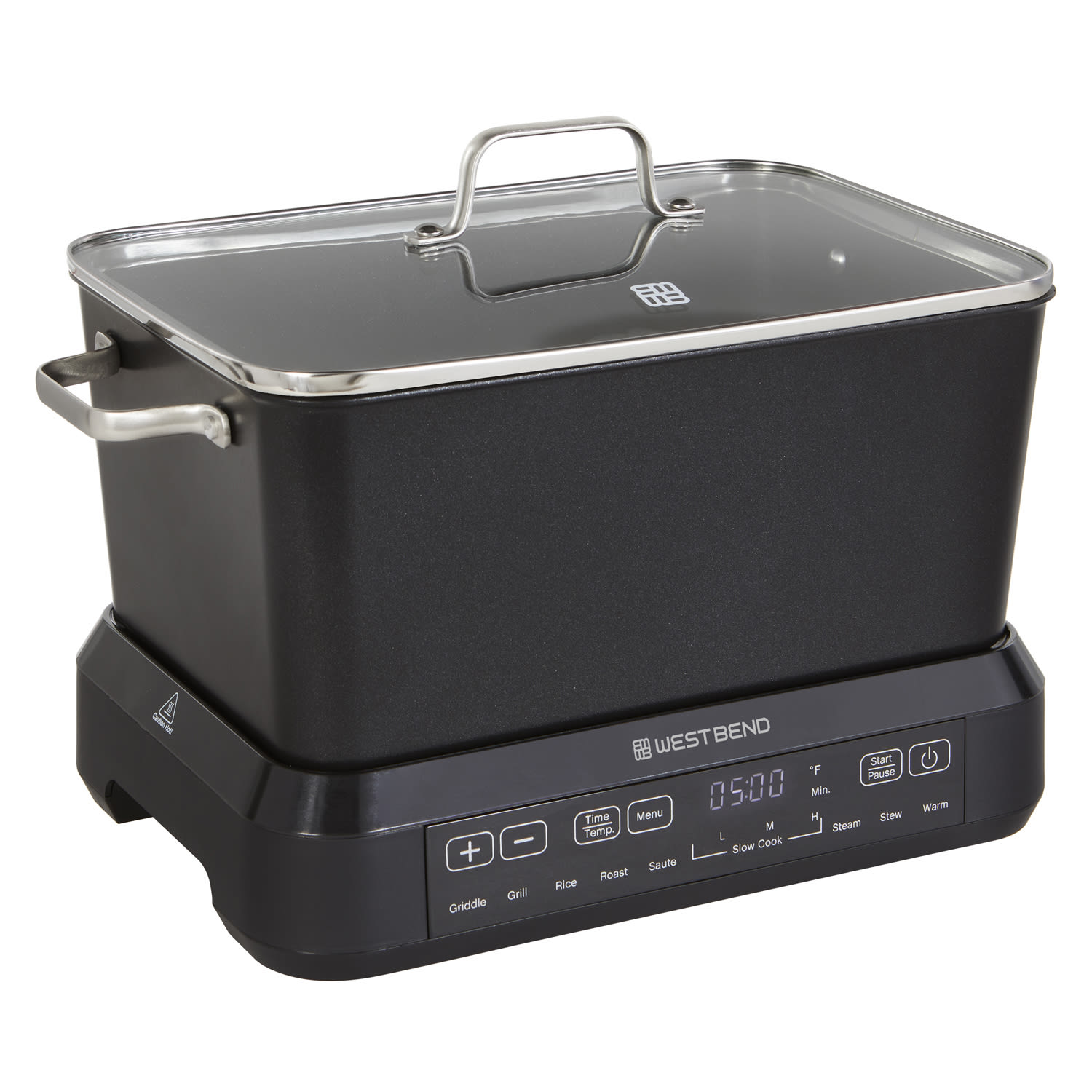 West Bend Versatility Multipurpose Cooker Plus, Black