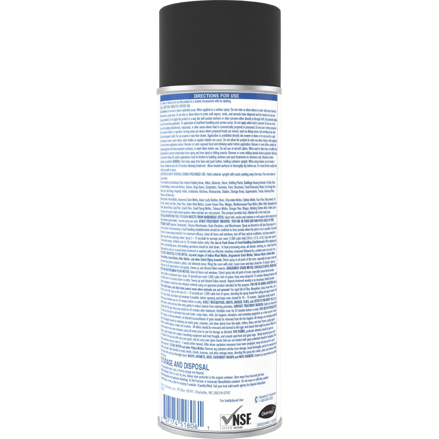 Skidoo Industrial Insect Killer II - Spray - Kills Wasp, Housefly, Mosquitoes, Gnats - 15 fl oz - White - 6 / Carton - Image 5