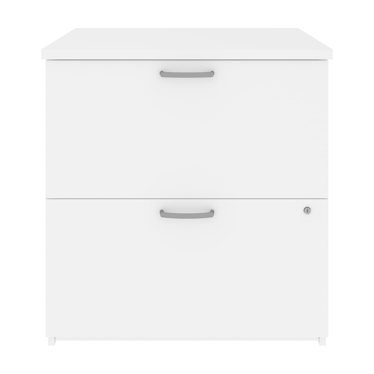 Bestar Universel 28-5/16inW x 19-5/8inD Lateral 2-Drawer File Cabinet, White - Image 4