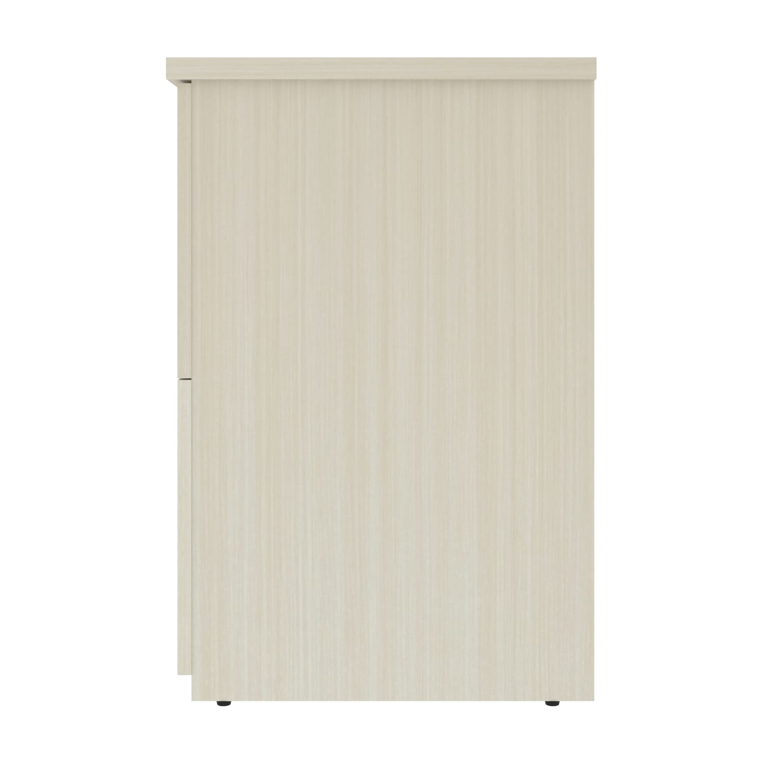 Bestar Universel 28-5/16inW x 19-5/8inD Lateral 2-Drawer File Cabinet, White Chocolate - Image 5