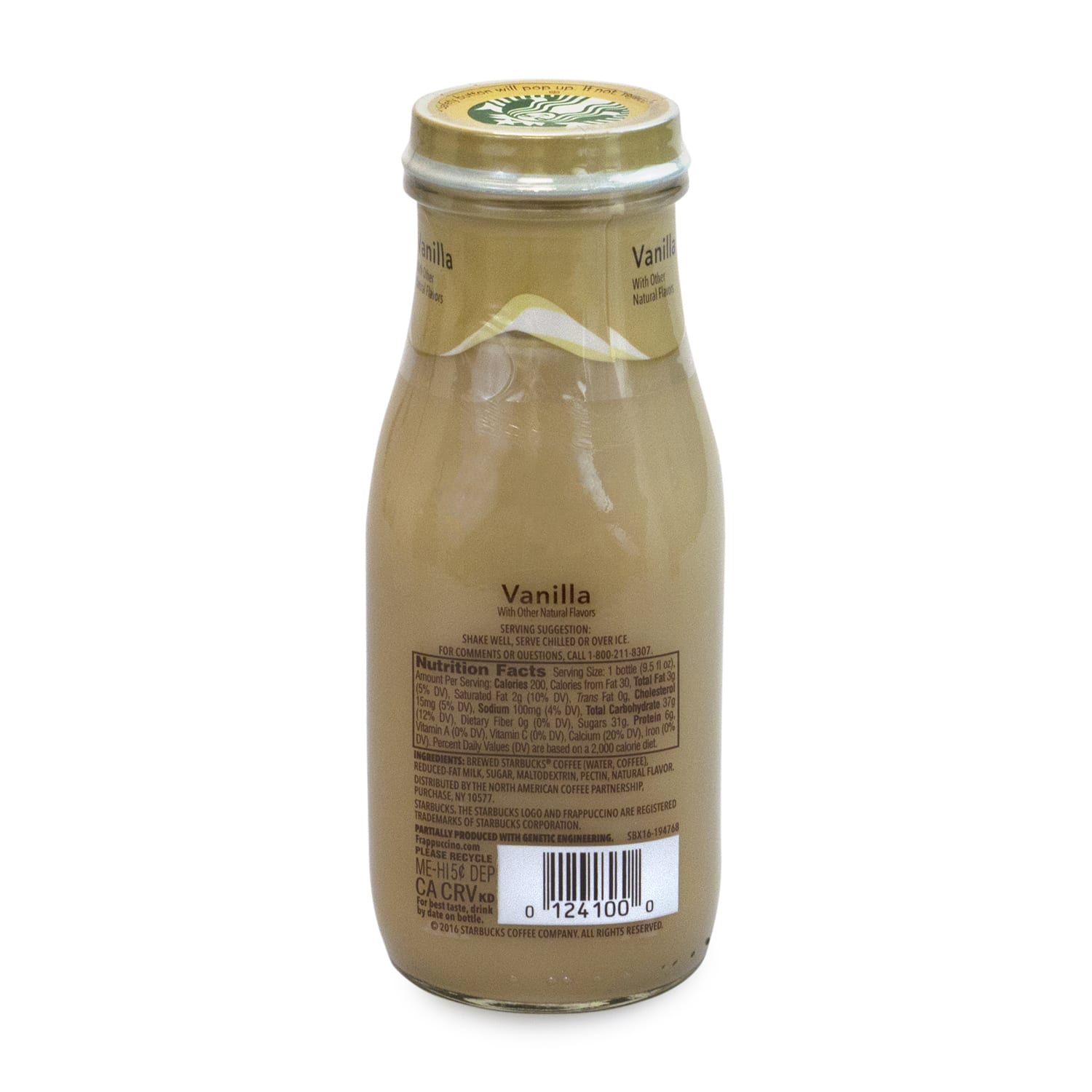 Starbucks Coffee Drinks, Vanilla Frappuccino, 9.5 Oz, Case Of 15 Bottles - Image 5