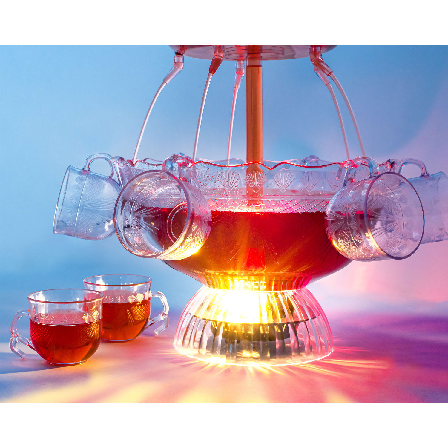 Nostalgia Electrics 3-Tier Lighted Party Fountain - Image 6