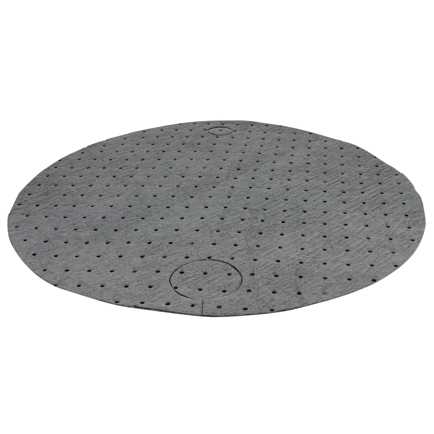 Hospeco TaskBrand Universal Drum Top Pads, 22in x 22in, Gray, Bale Of 25 Pads - Image 3