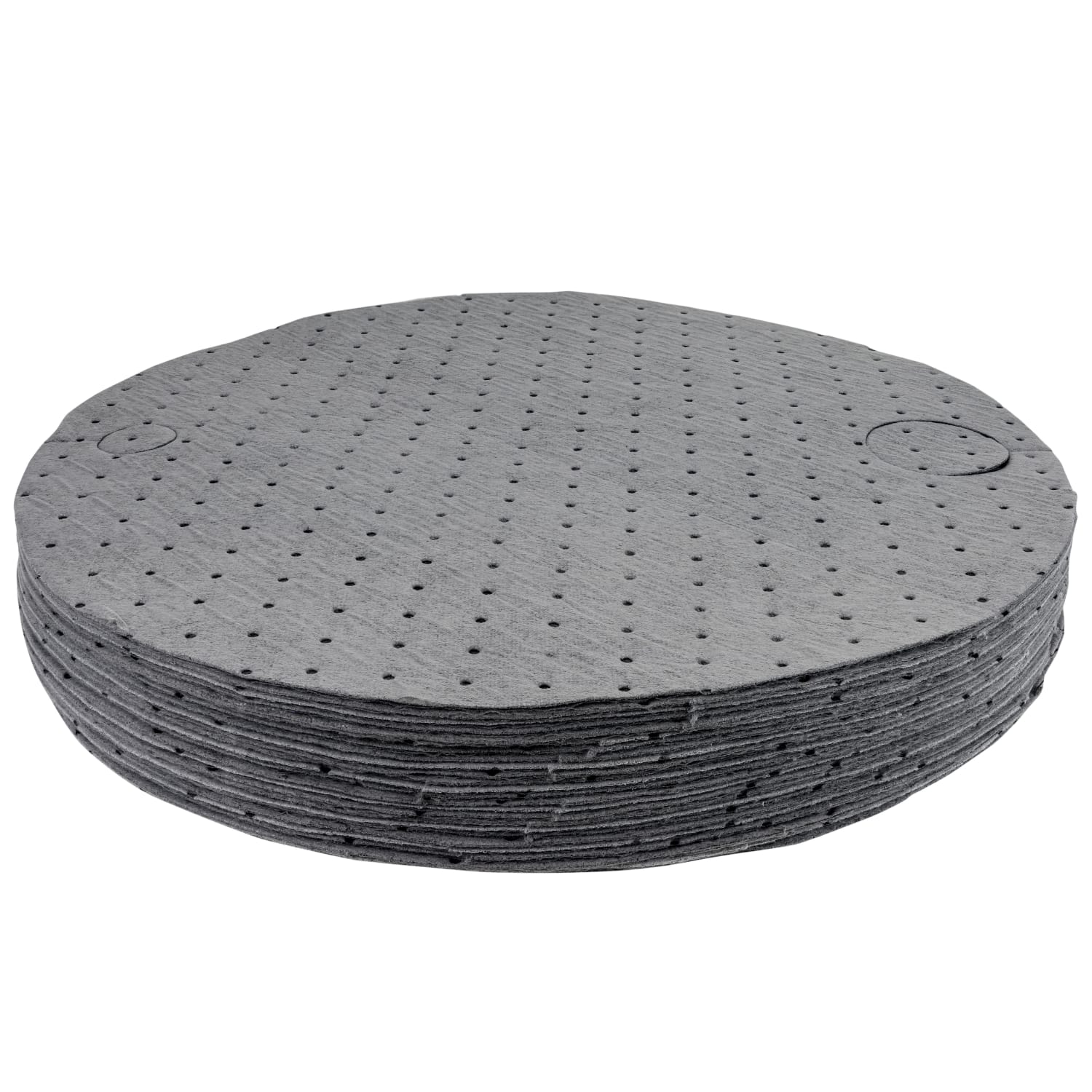 Hospeco TaskBrand Universal Drum Top Pads, 22in x 22in, Gray, Bale Of 25 Pads - Image 4