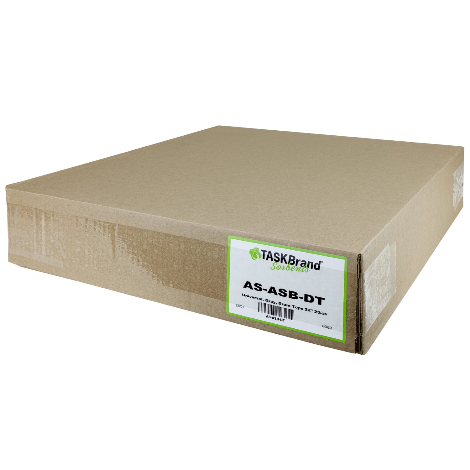 Hospeco TaskBrand Universal Drum Top Pads, 22in x 22in, Gray, Bale Of 25 Pads - Image 6