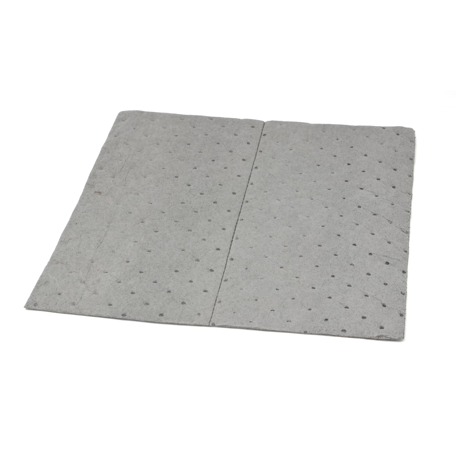 Hospeco TaskBrand Universal Sorbent Pads, 15in x 18in, Gray, Extra Heavy Duty, Melt Blown, Bale Of 100 Pads