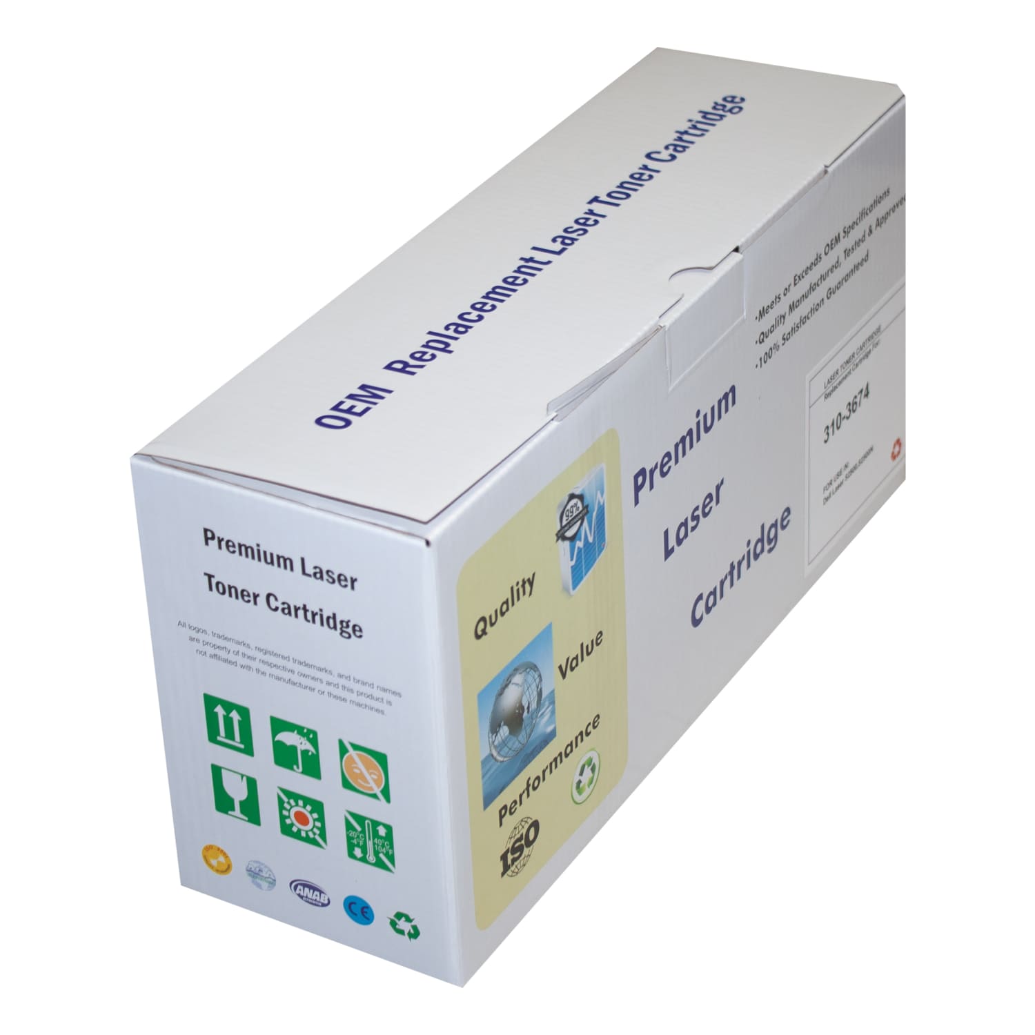 M&A Global Remanufactured Cyan, Magenta, Yellow Toner Cartridge Replacement For HP 654A, Pack Of 3, CF331A, CF332A, CF333A CMA - Image 3