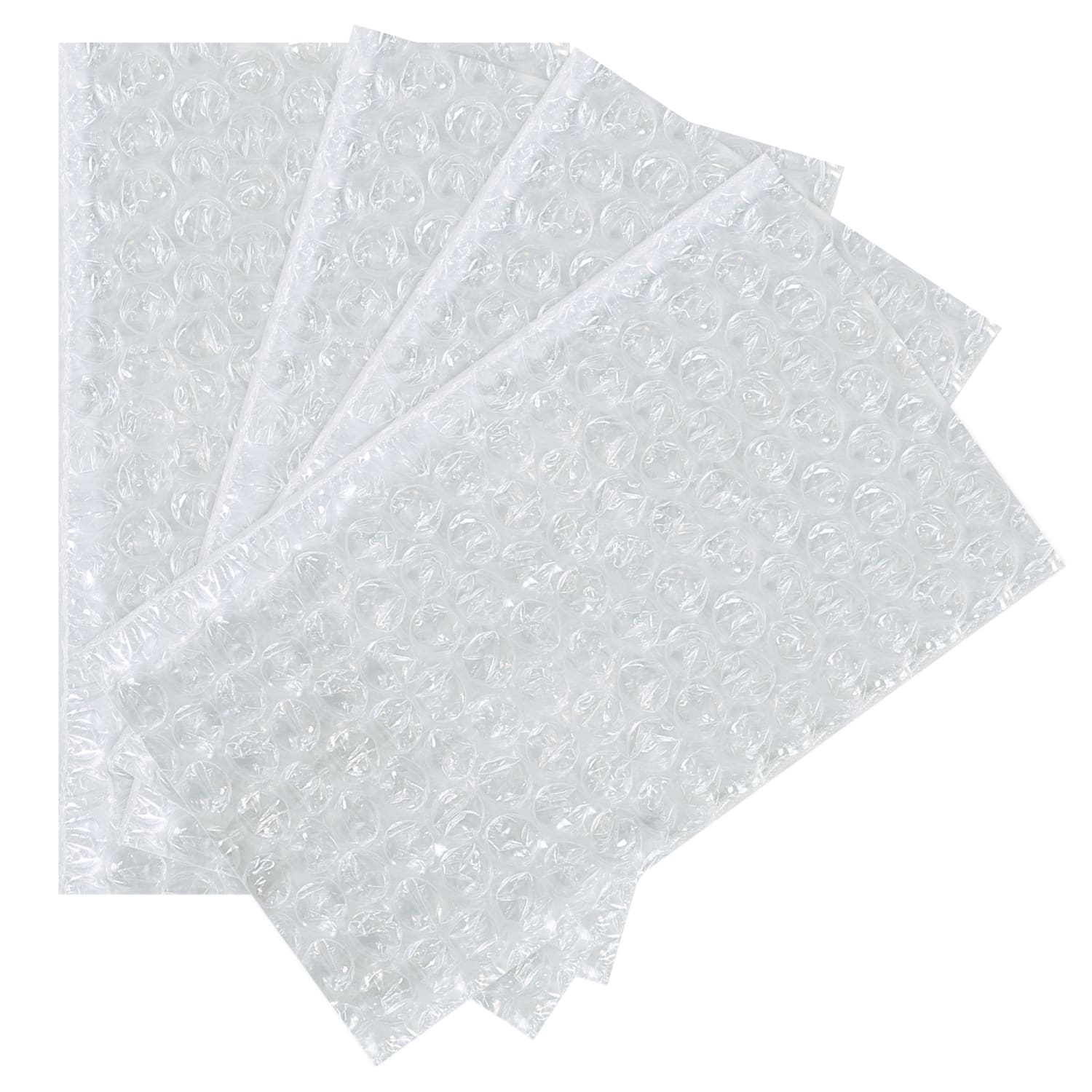 Partners Brand Flush-Cut Bubble Pouches, 3inW x 3inW, Clear, Case Of 1,000 Pouches - Image 4
