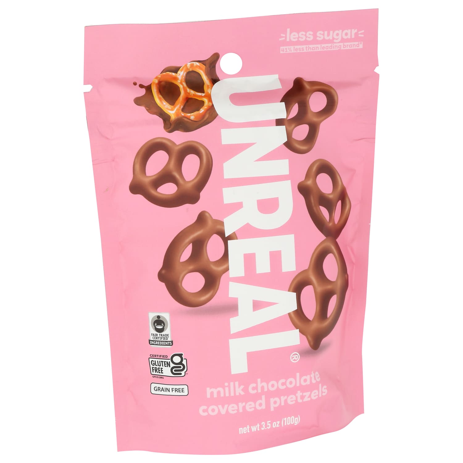 Unreal Milk Chocolate Pretzels, 3.5 Oz, Total Qty 6 - Image 3