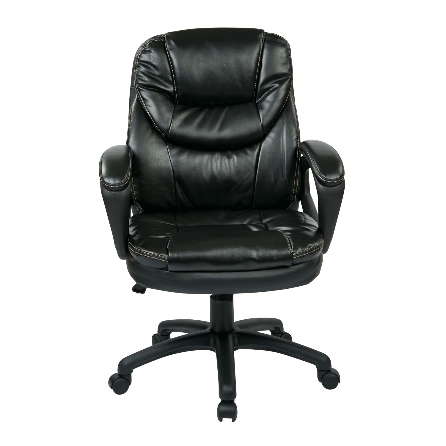 Office Star Work Smart High-Back Chair, Black - Image 3