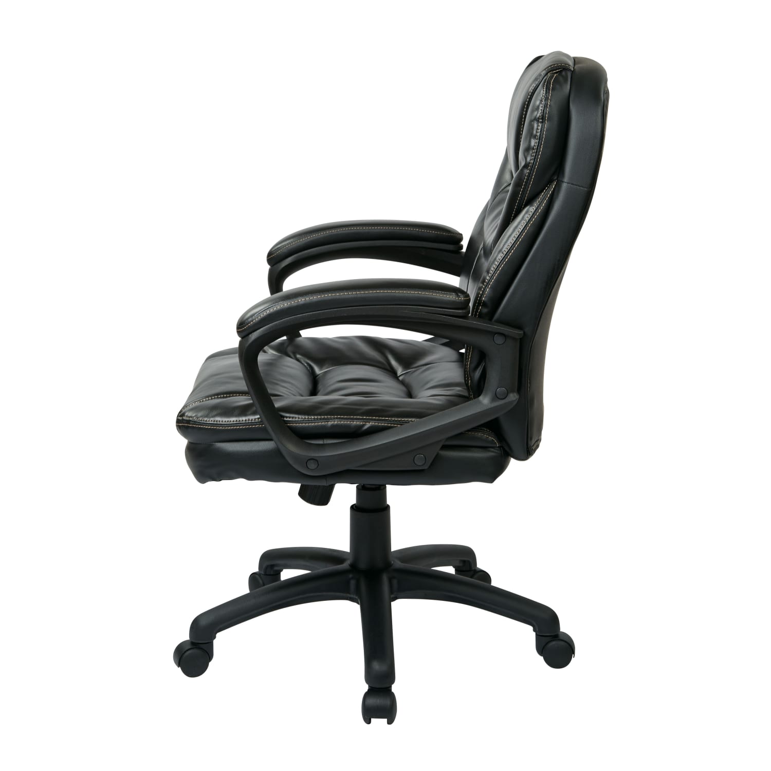 Office Star Work Smart High-Back Chair, Black - Image 5