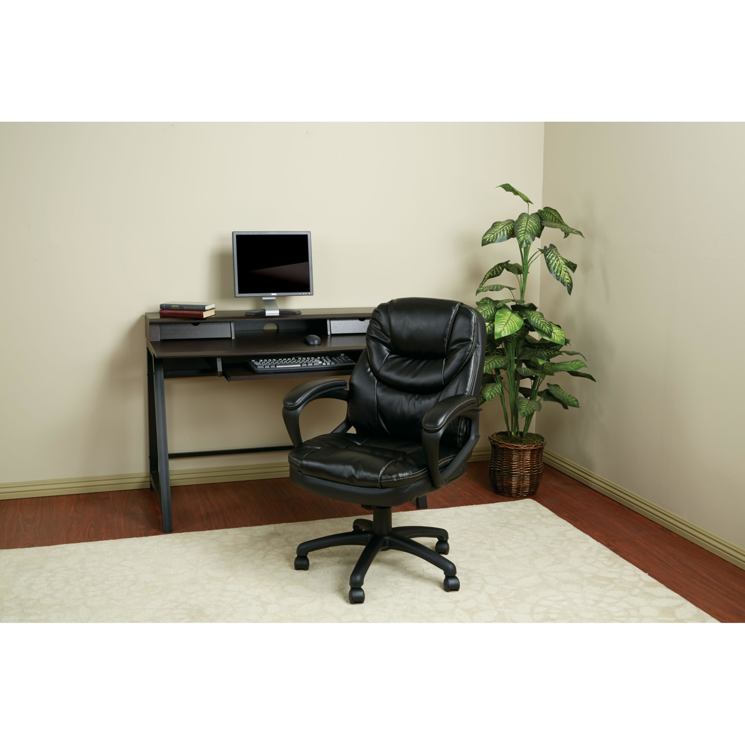 Office Star Work Smart High-Back Chair, Black - Image 10
