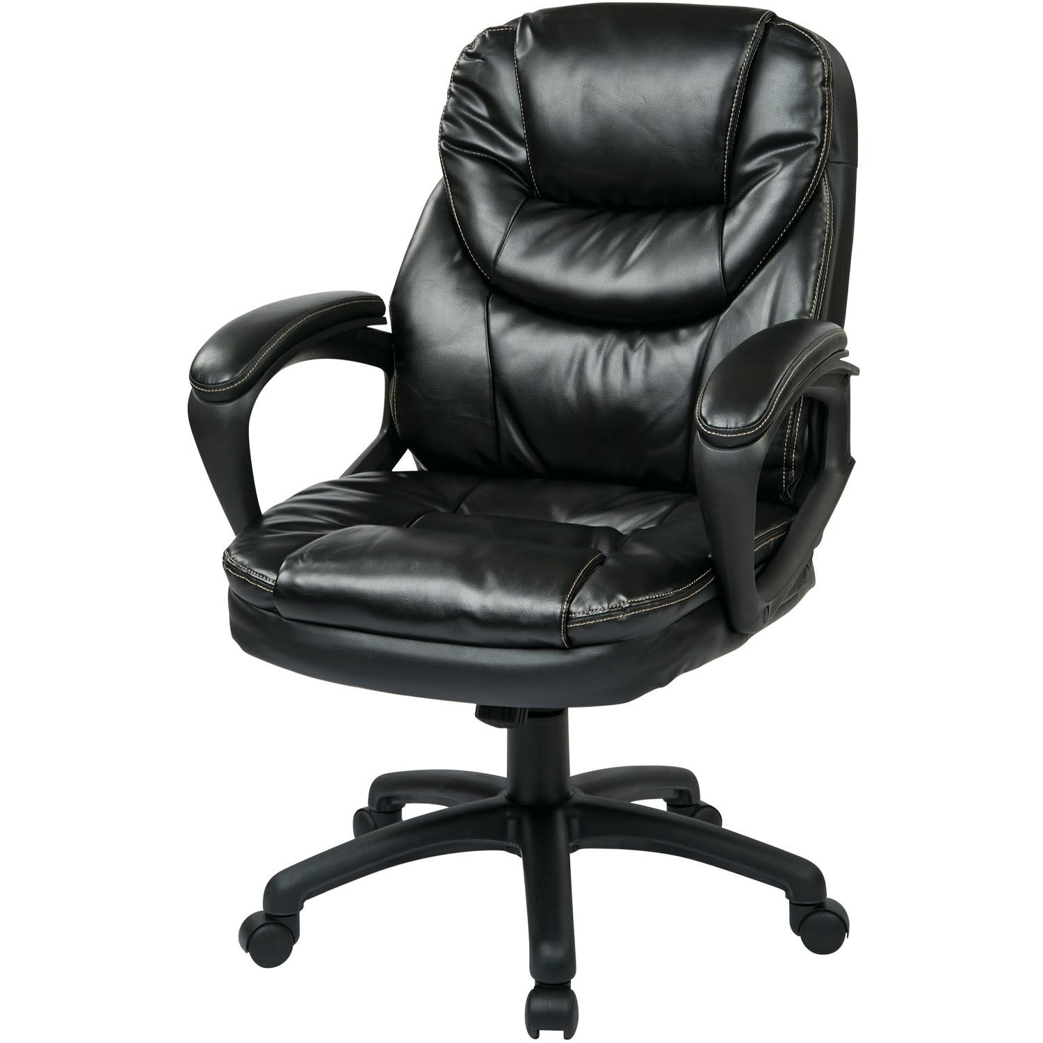 Office Star Work Smart High-Back Chair, Black - Image 11