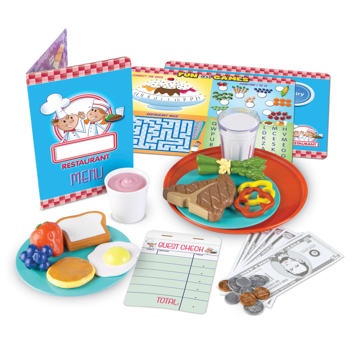 Learning Resources Serve It Up! Play Restaurant - Image 3