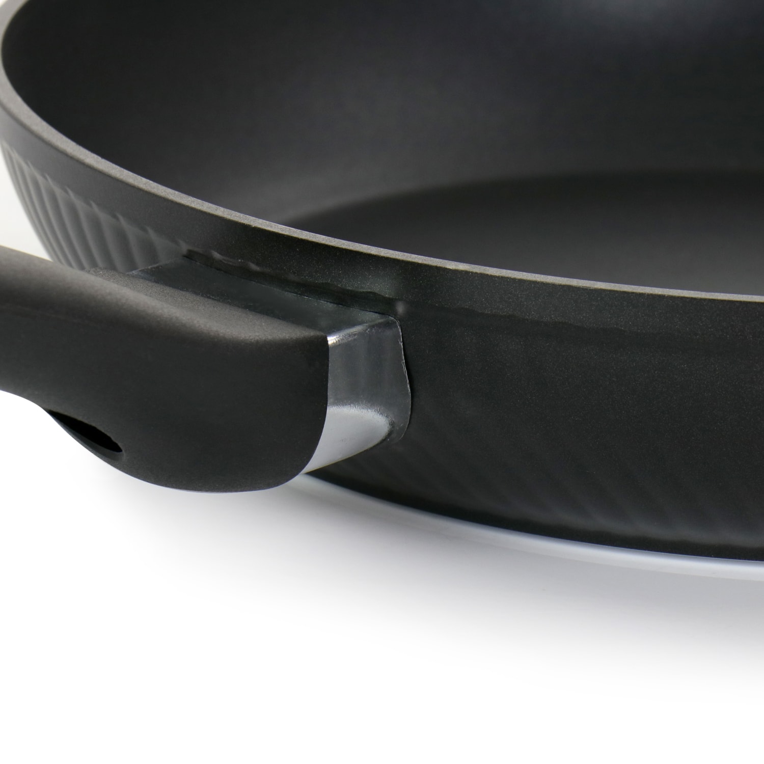 Oster Kono Non-Stick Aluminum Frying Pan, 11in, Black - Image 4