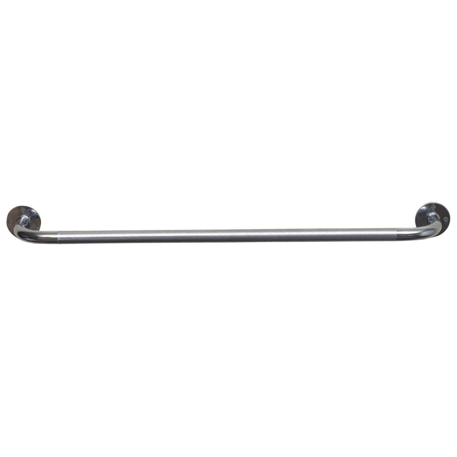 DMI Steel Knurled Grab Bar, 32inH x 2inW x 3inD, Silver
