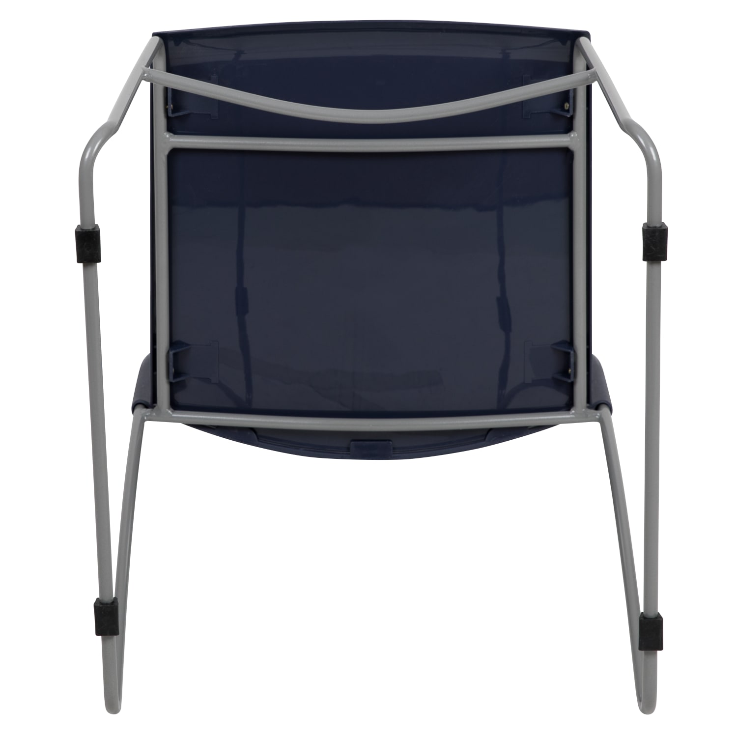 Flash Furniture HERCULES Series Sled Base Stack Chair With Air Vent Back Navy PopularChairscom