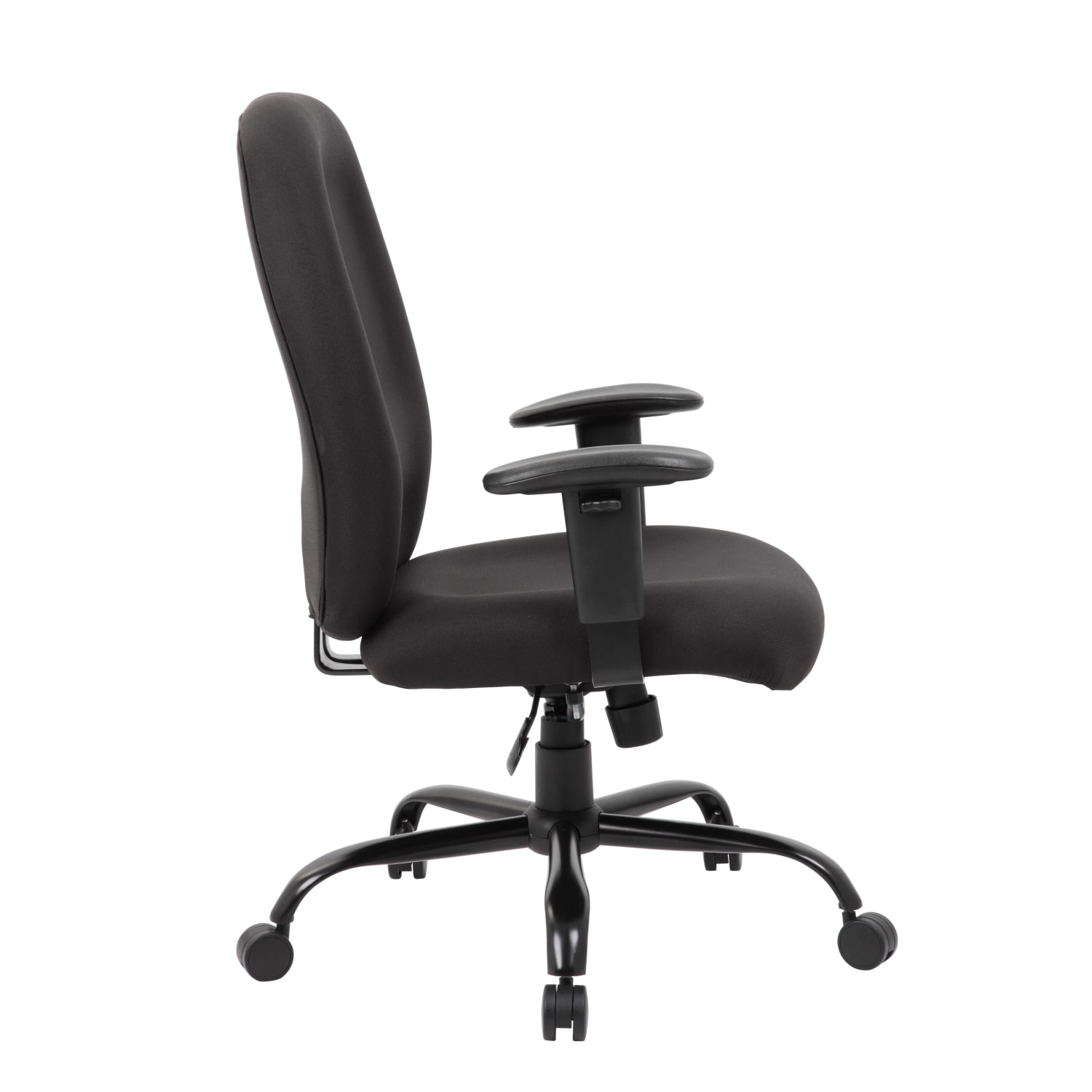 Boss Office Products Heavy Duty Fabric Task Chair Black PopularChairscom