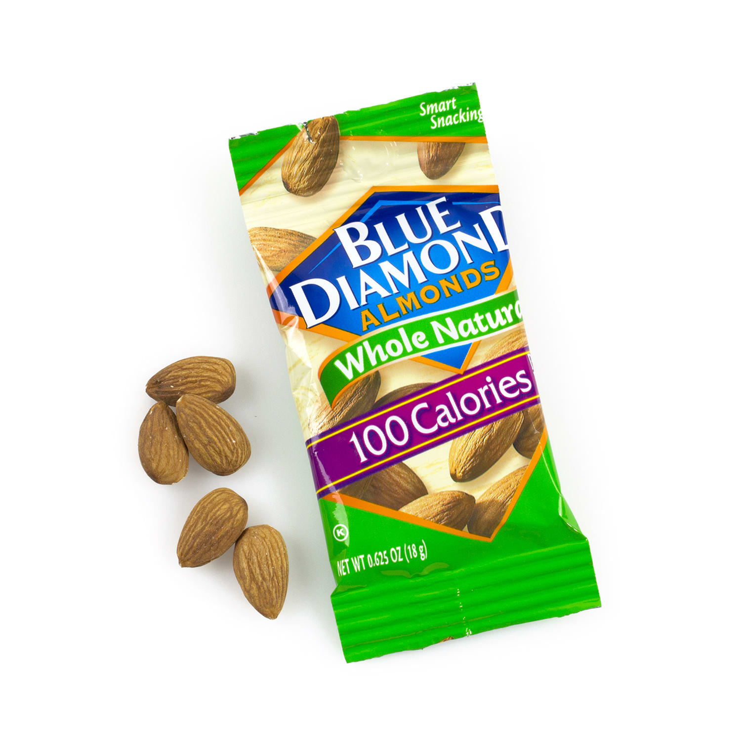 Blue Diamond Almonds On-The-Go Bags, 0.63 Oz, Box Of 32 Bags - Image 5