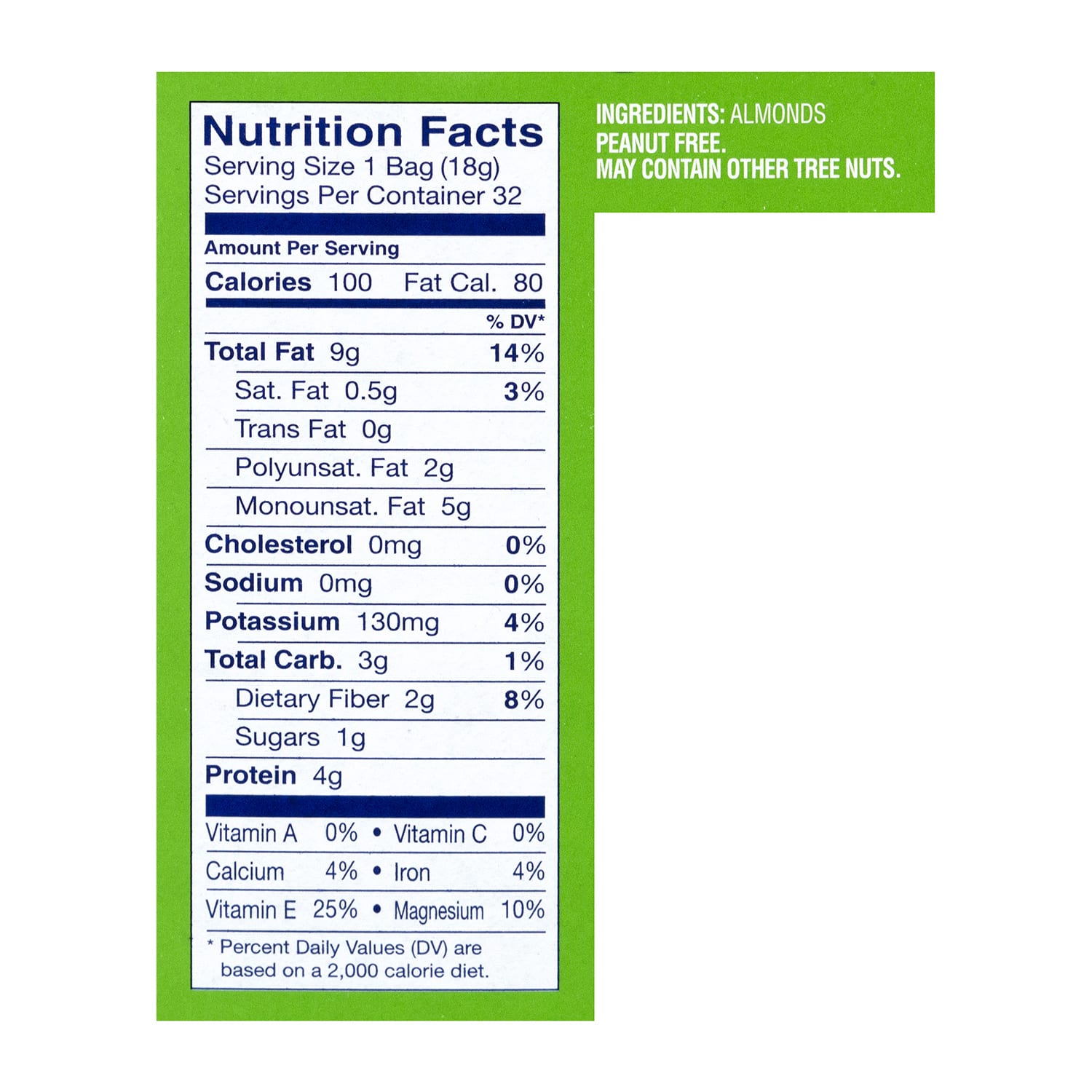 Blue Diamond Almonds On-The-Go Bags, 0.63 Oz, Box Of 32 Bags - Image 6