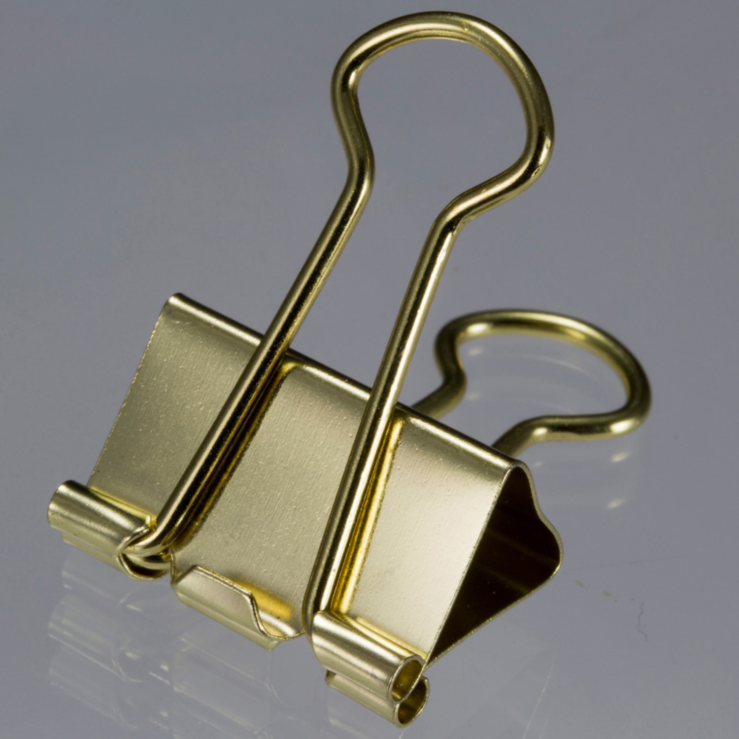 OIC Assorted Binder Clips, Assorted Sizes, Gold, Pack Of 30 - Image 5