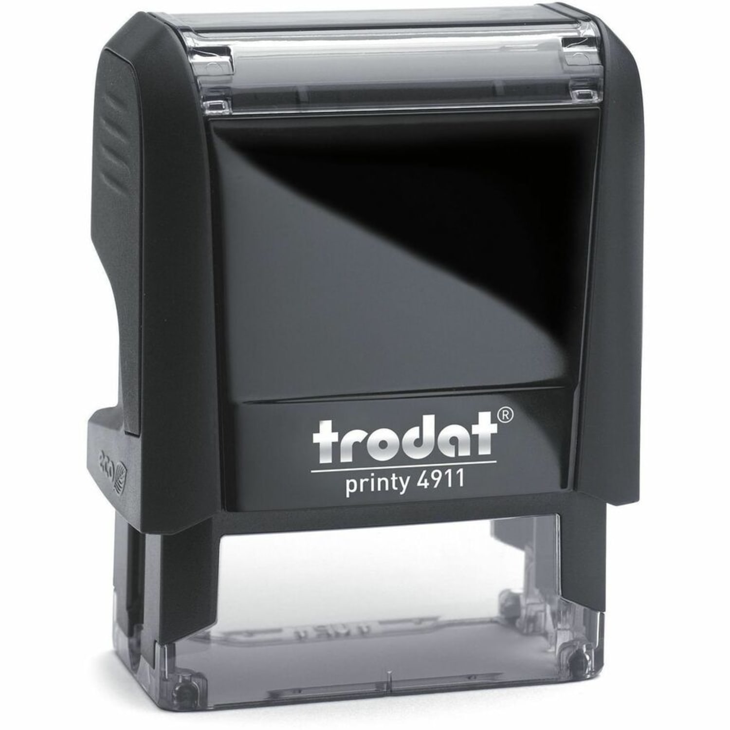 Trodat E4820 Replacement Black Ink Pad - Black Ink - Plastic - 1 Each - Image 5