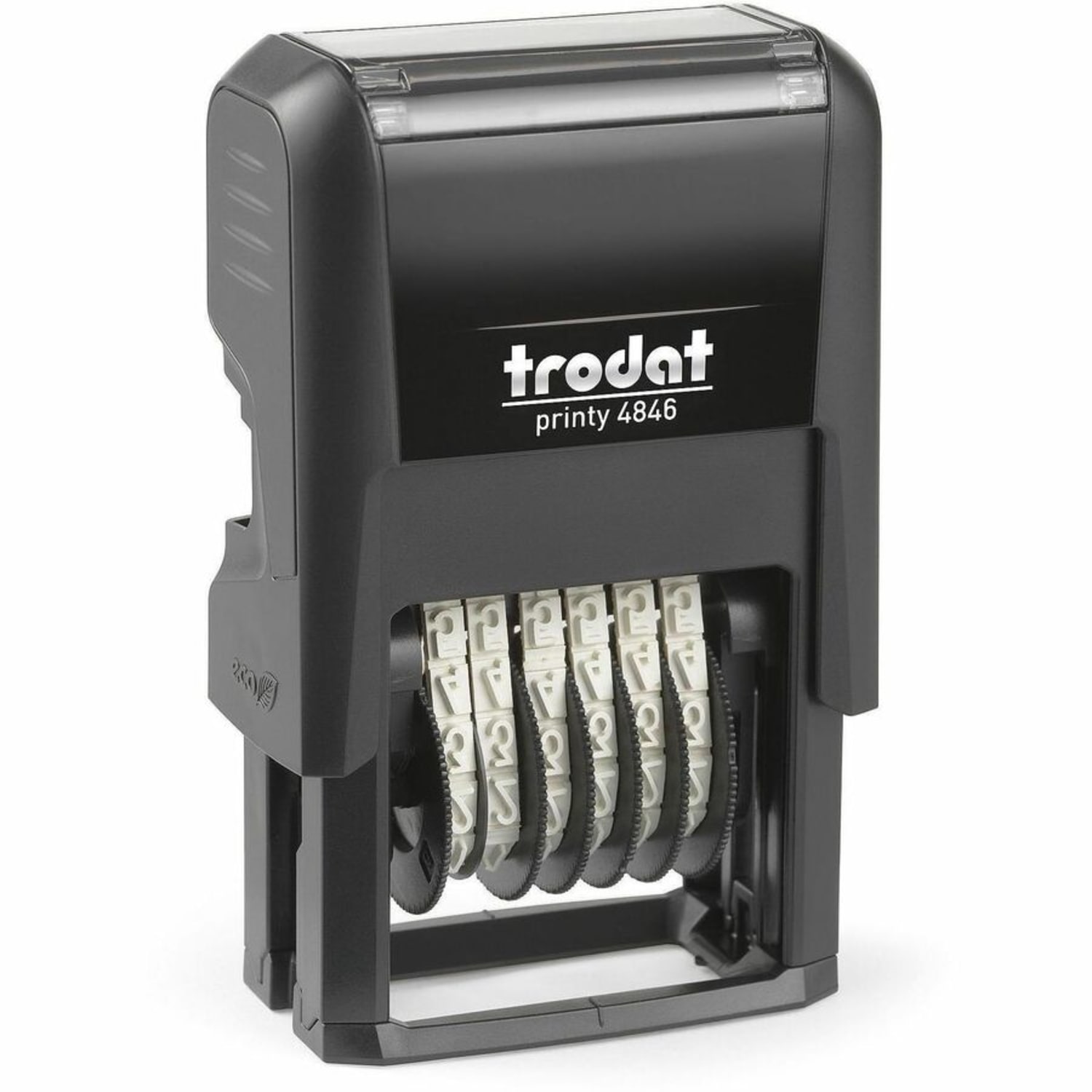 Trodat E4820 Replacement Black Ink Pad - Black Ink - Plastic - 1 Each - Image 6
