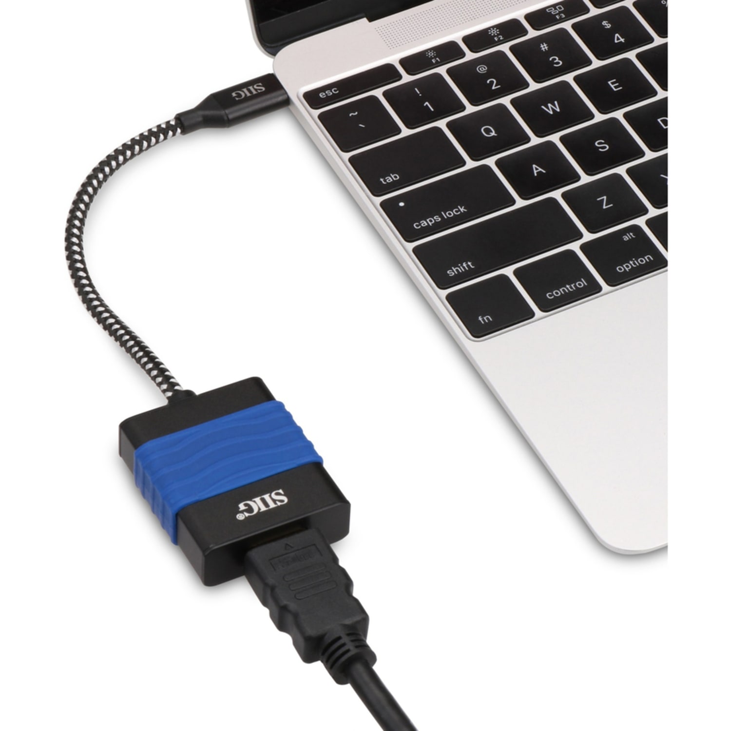 SIIG USB Type-C to HDMI Cable Adapter - 4Kx2K - USB Type C - 1 x HDMI, HDMI - Image 5