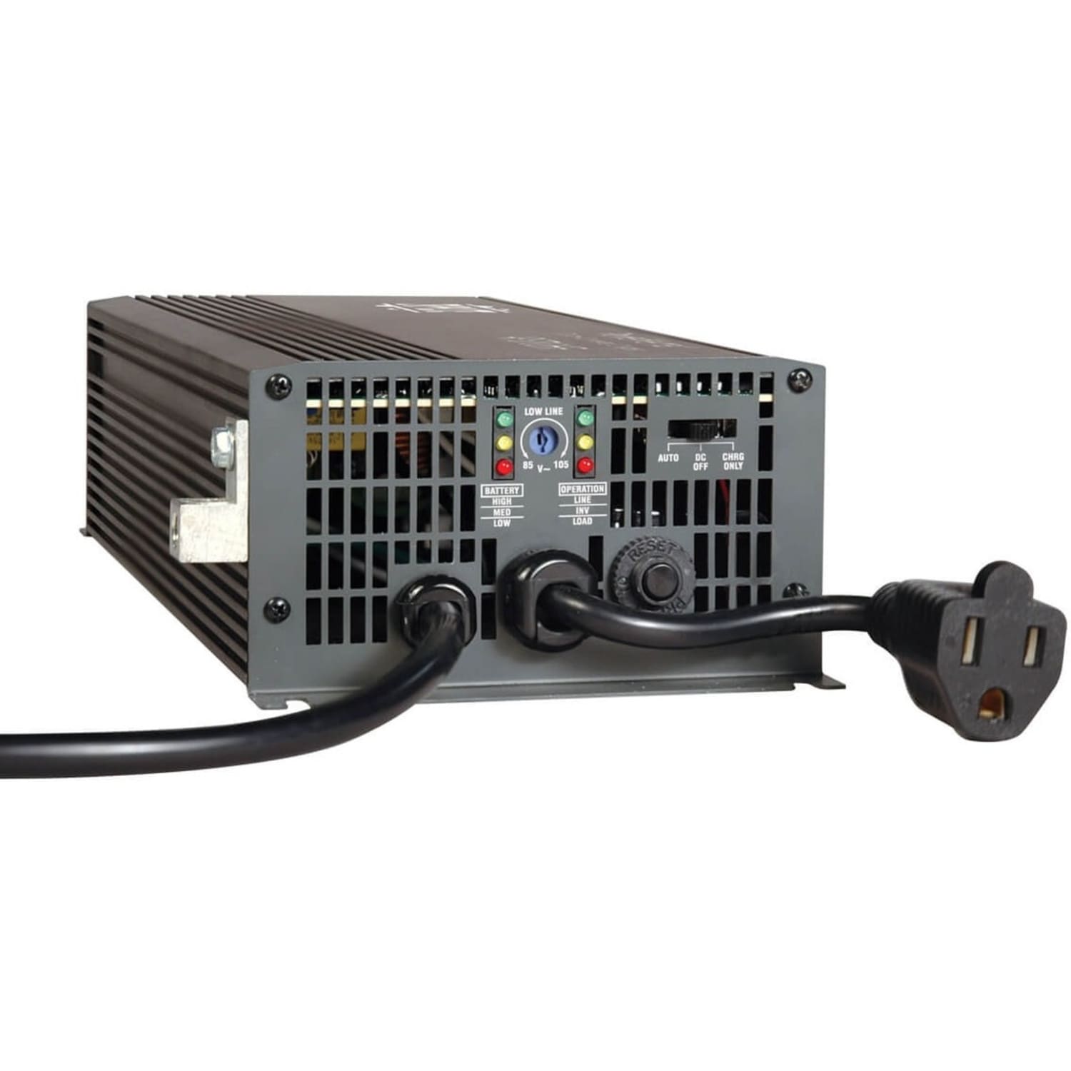 Tripp Lite 700W PowerVerter APS 12VDC 120V Inverter/Charger with Auto-Transfer Switching 1 Outlet, APS700HF - Image 3