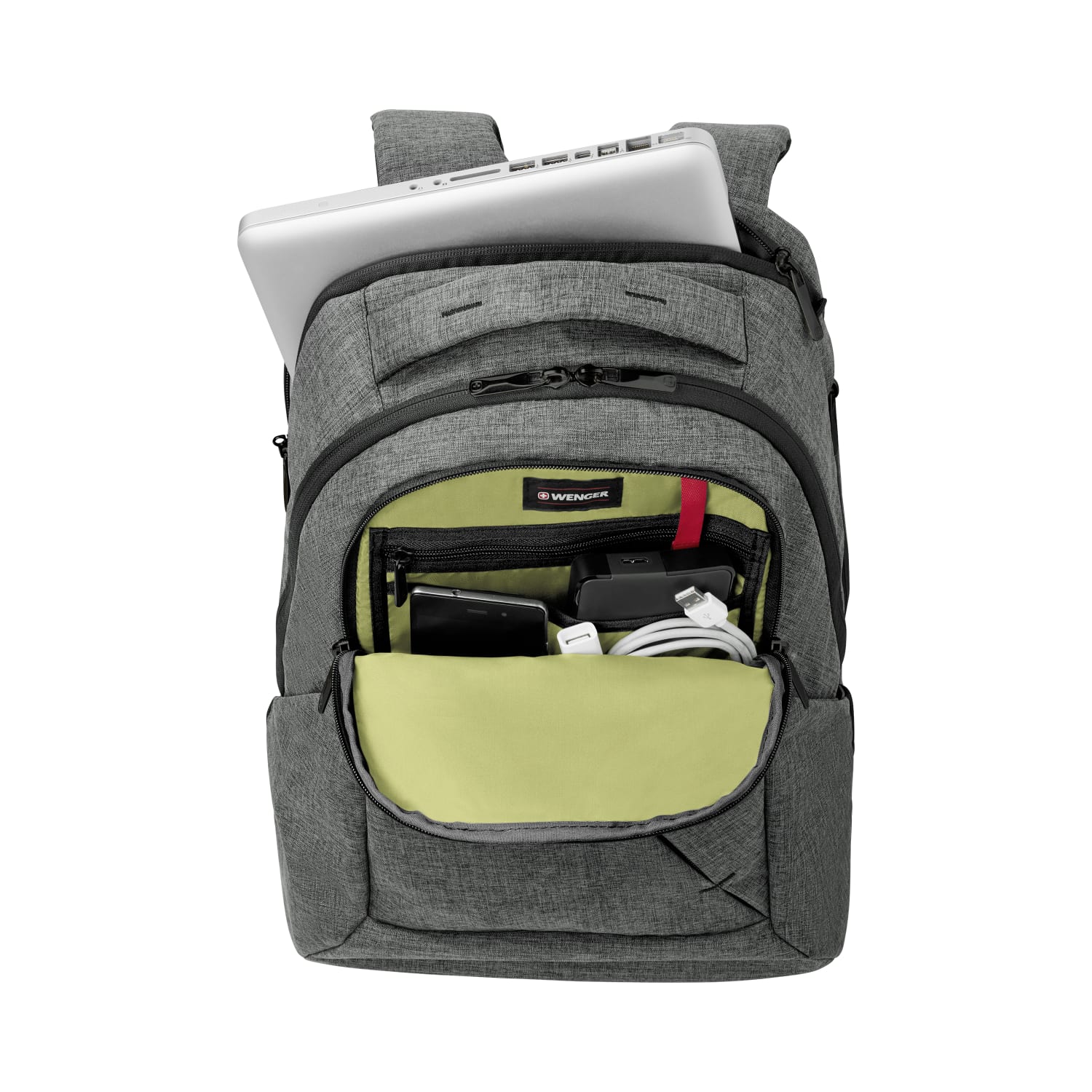 Wenger MoveUp 16 Laptop Backpack, Charcoal Heather - Image 5