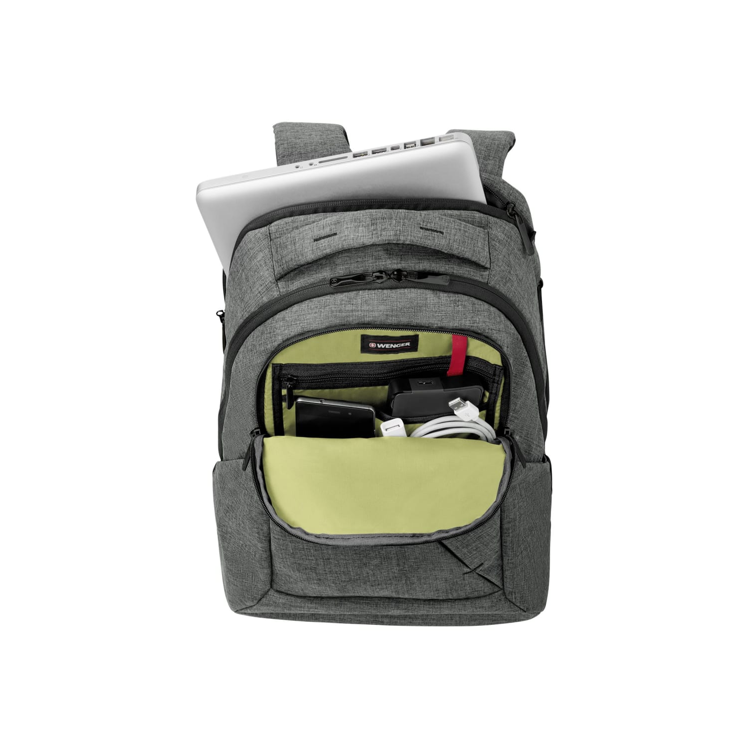 Wenger MoveUp 16 Laptop Backpack, Charcoal Heather - Image 6