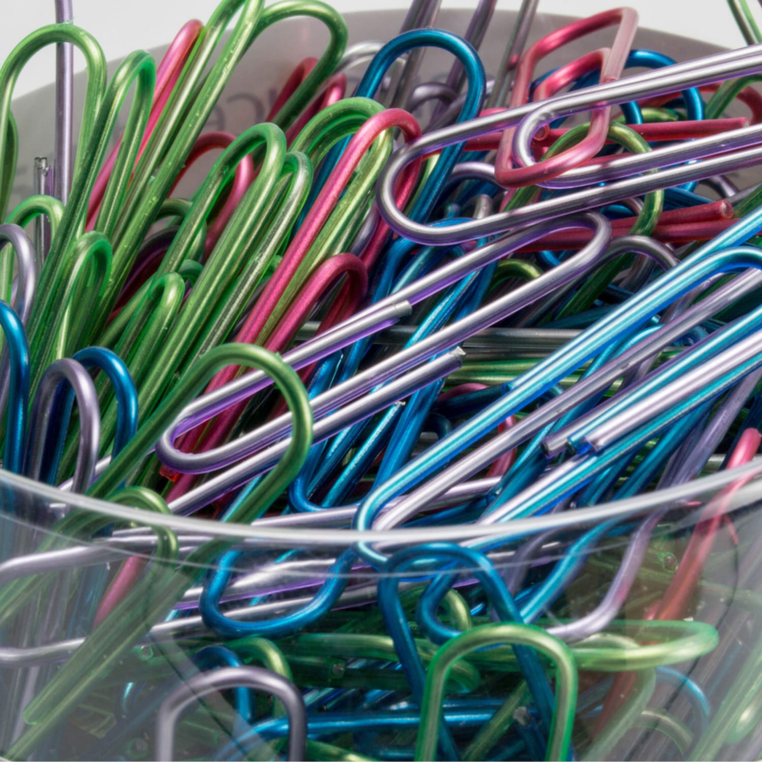 OIC Translucent Vinyl Paper Clips, Box Of 200, Giant, Assorted Colors - Image 6