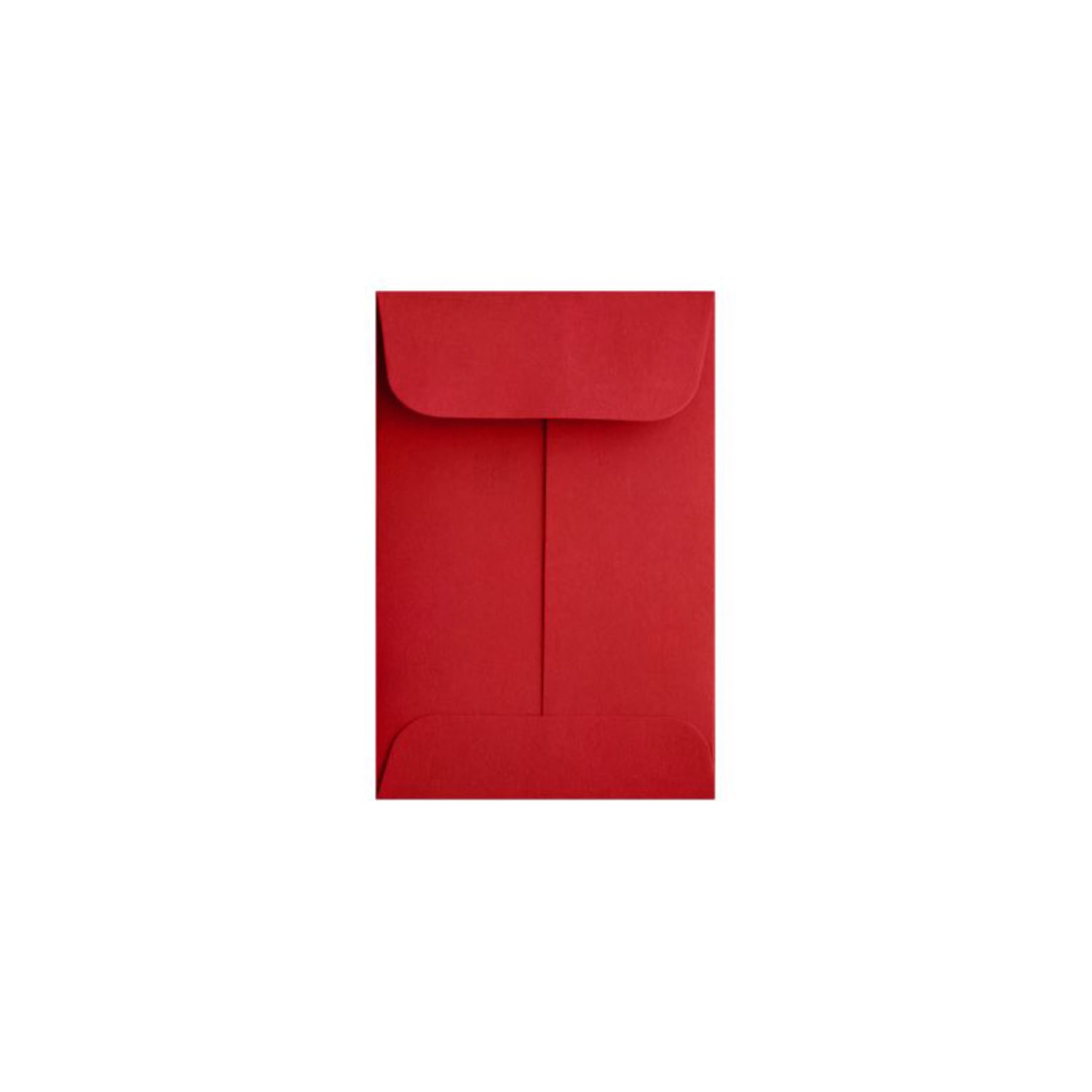 LUX Coin Envelopes, #1, Gummed Seal, Ruby Red, Pack Of 500 - Image 3
