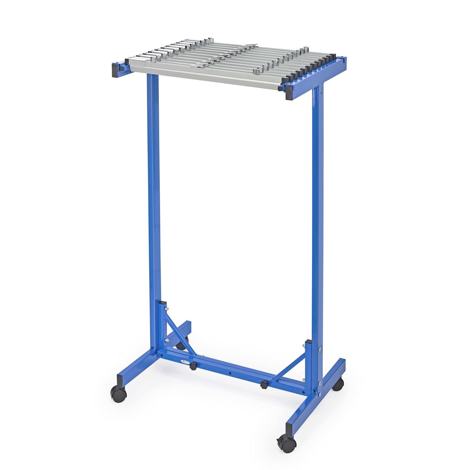 Alpine AdirOffice Expandable Large Blueprint Mobile Plan Center, 51inH x 29inW x 20-1/2inD, Blue - Image 6