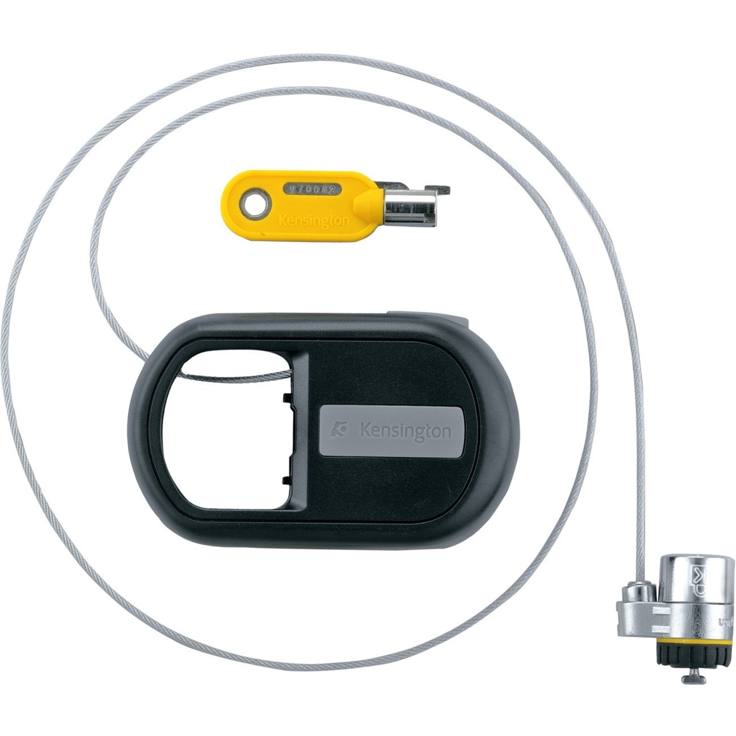 Kensington MicroSaver K64538US Keyed Retractable Notebook Lock - Steel - 4ft - Image 5