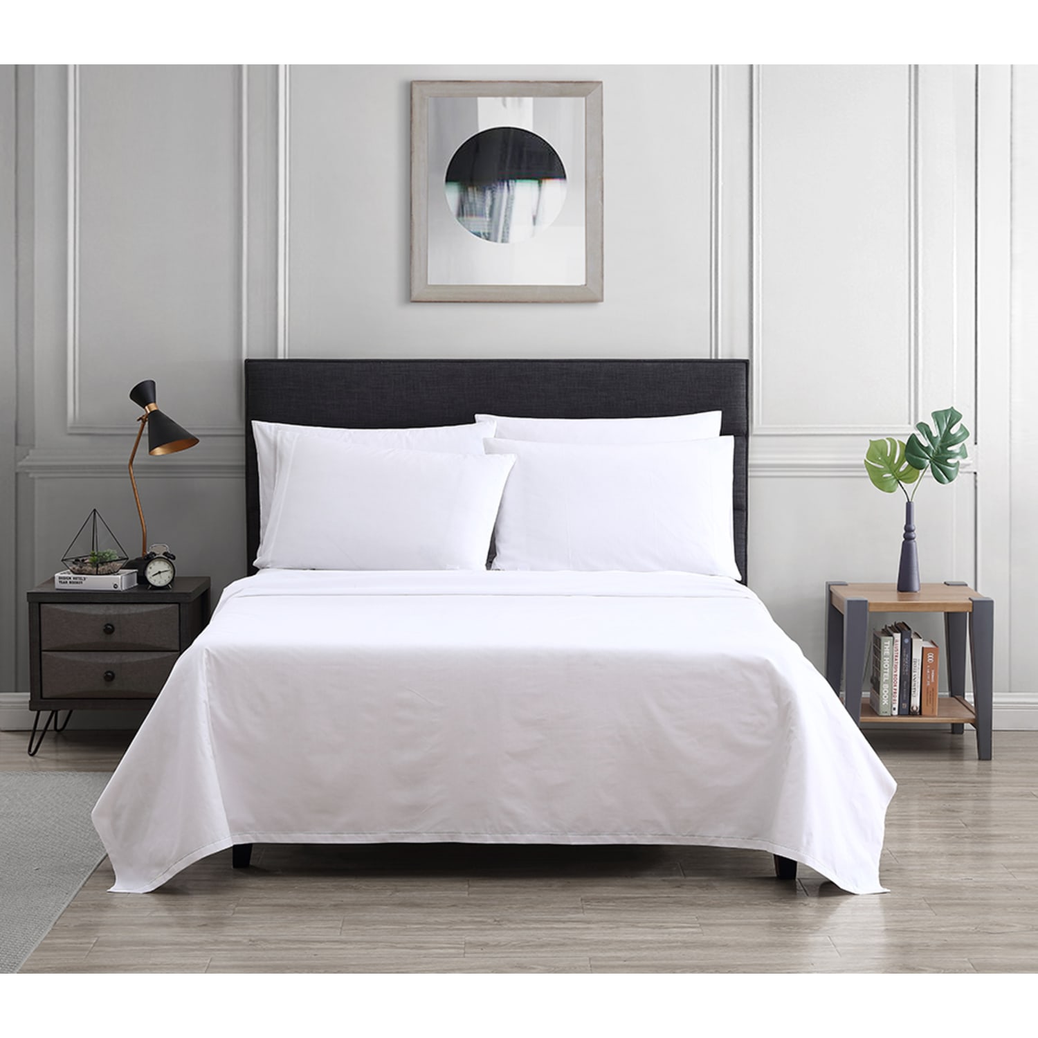1888 Mills Dependability Full XL Fitted Sheets, 54in x 80in x 9in, White, Pack Of 24 Sheets - Image 6