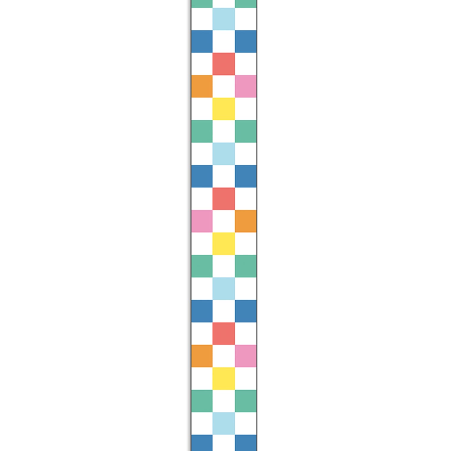 Carson Dellosa Education Straight Border, We Stick Together Checkered Rainbow, 36ft Per Pack, Set Of 6 Packs - Image 5