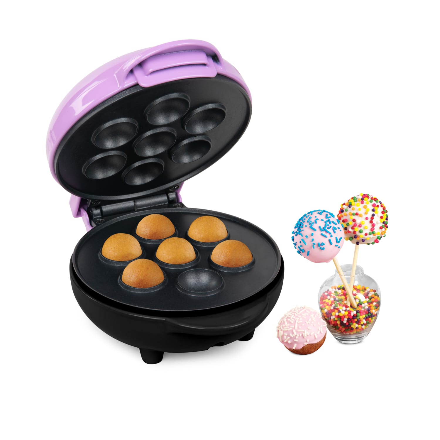 Nostalgia MCKP5VP MyMini Cake Pop Maker, 3-1/2in x 6-3/4in - Image 3