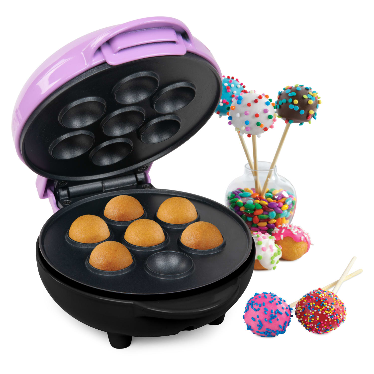 Nostalgia MCKP5VP MyMini Cake Pop Maker, 3-1/2in x 6-3/4in - Image 4