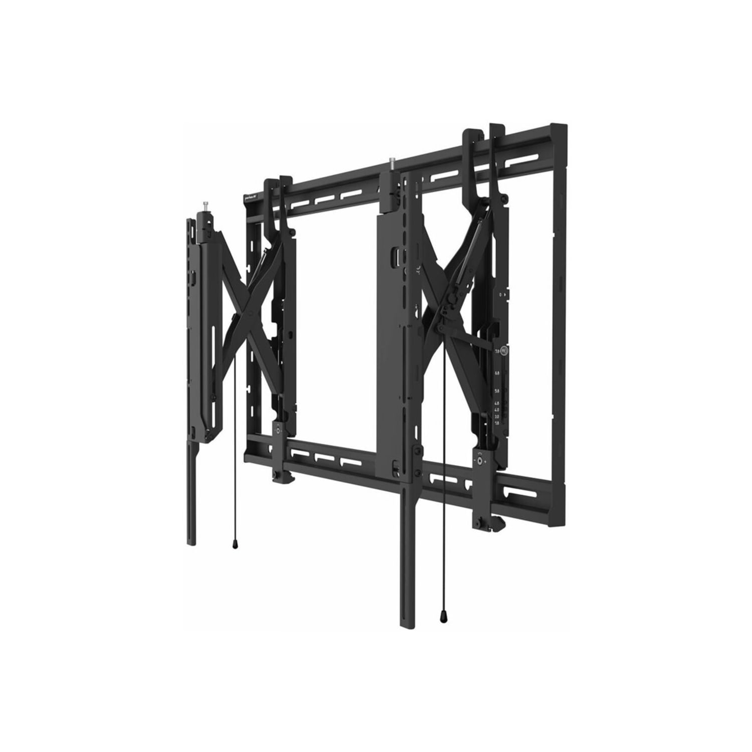 Peerless Universal Ultra Slim Smart Mount, 49in-120in Displays, Black, Total Qty 1 - Image 4