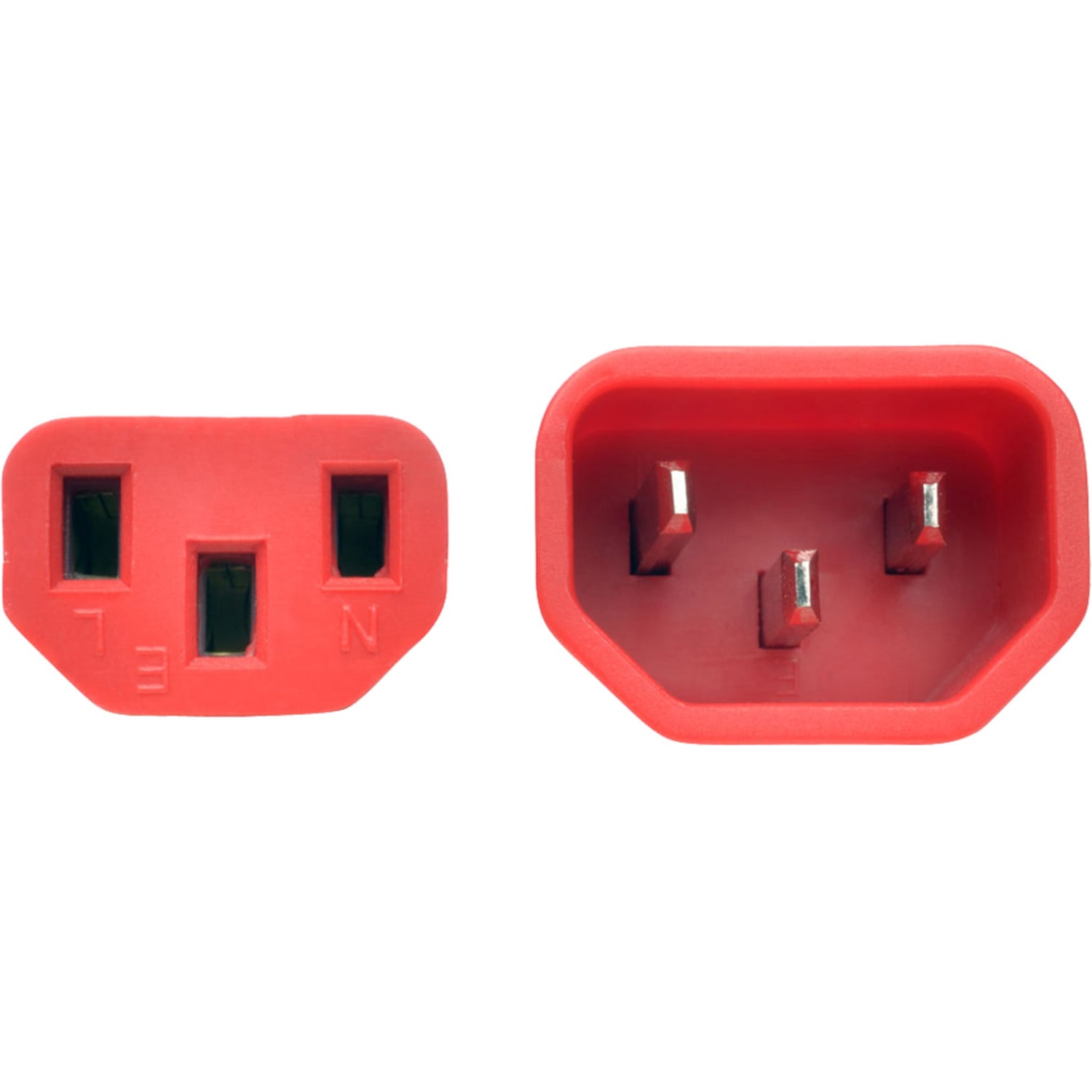 Eaton Tripp Lite Series Heavy-Duty PDU Power Cord, C13 to C14 - 15A, 250V, 14 AWG, 2 ft. (0.61 m), Red - P005002ARD - Image 4