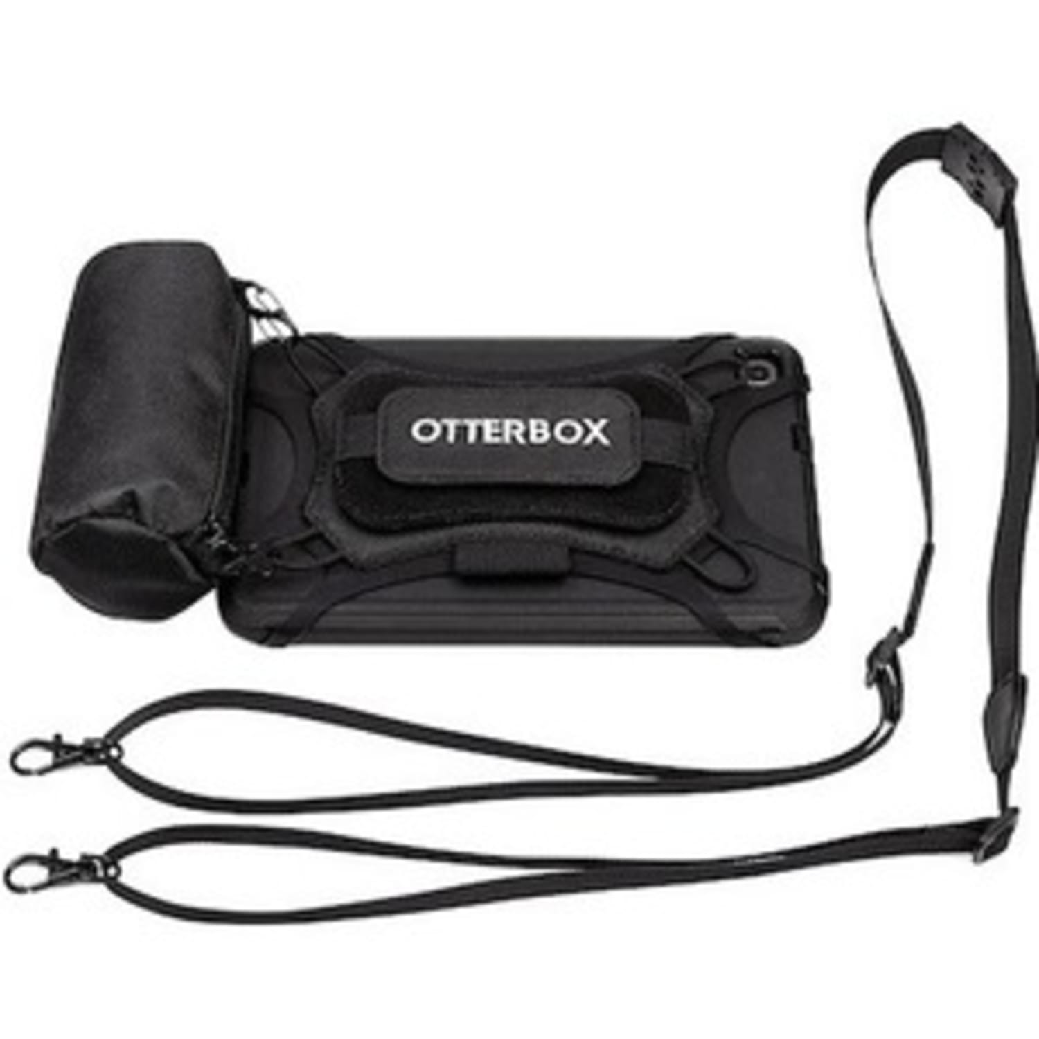 OtterBox Utility Carrying Case for 7in to 9in Tablet, Black, Neck Strap, 7.6inH x 5.2inW x 0.8inD, 1 Pack