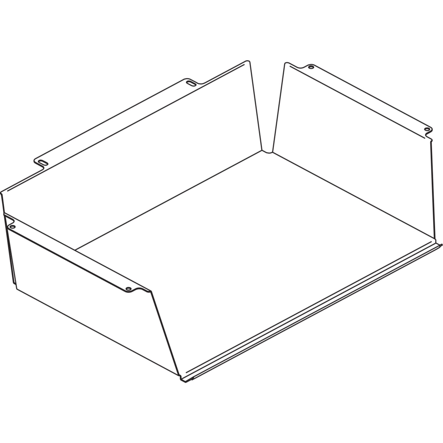 HON SmartLink Metal Book Boxes, 5inH x 19-1/2inW x 13inD, Platinum, Carton Of 4 Boxes - Image 3