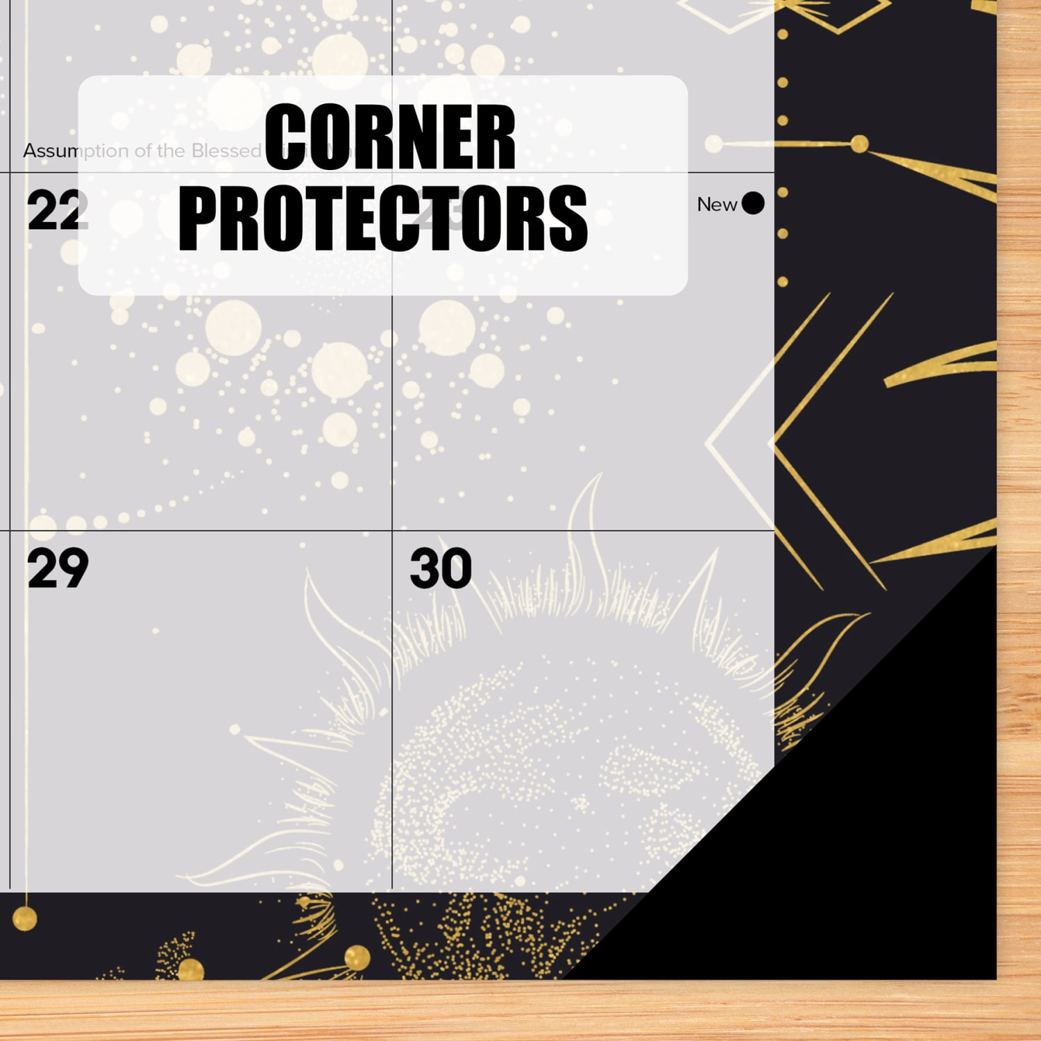 2025 Willow Creek Press Monthly Desk Pad Calendar, 17in x 12in, Celestial, January 2025 To December 2025, 47811 - Image 5