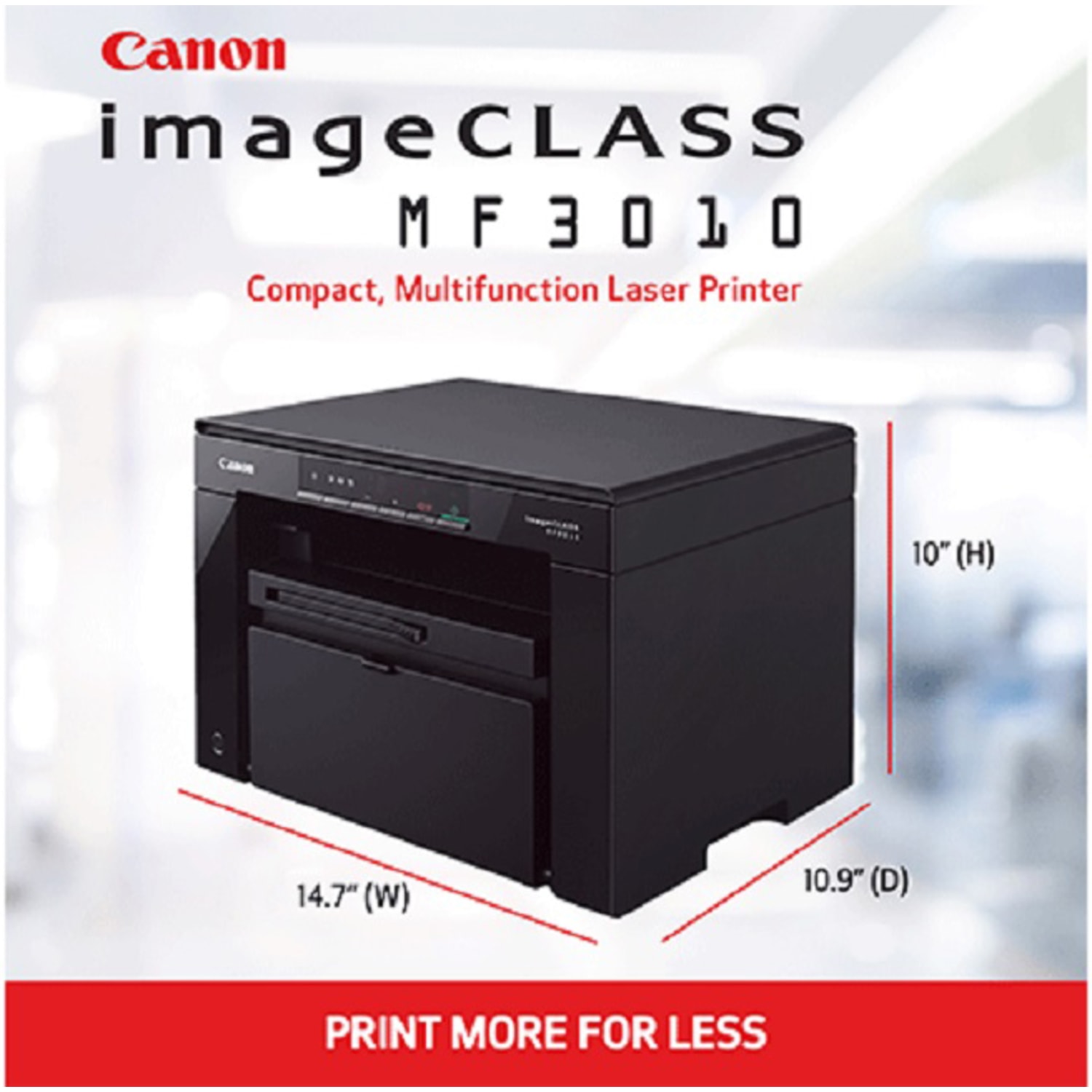 Canon imageCLASS MF3010VP All-In-One Monochrome Laser Printer - Image 4