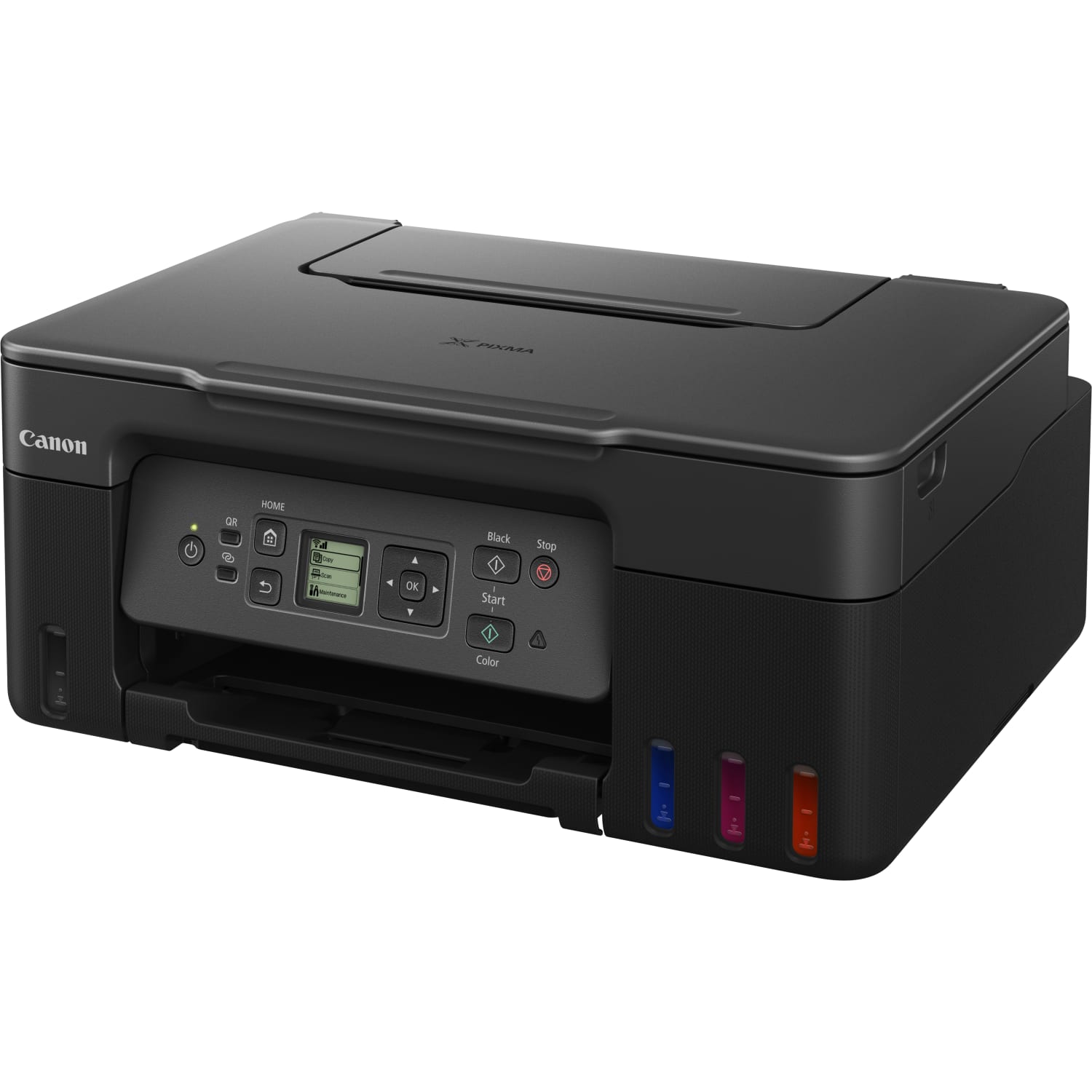 Canon PIXMA G3270 MegaTank Wireless Inkjet All-In-One Color Printer, Black - Image 3