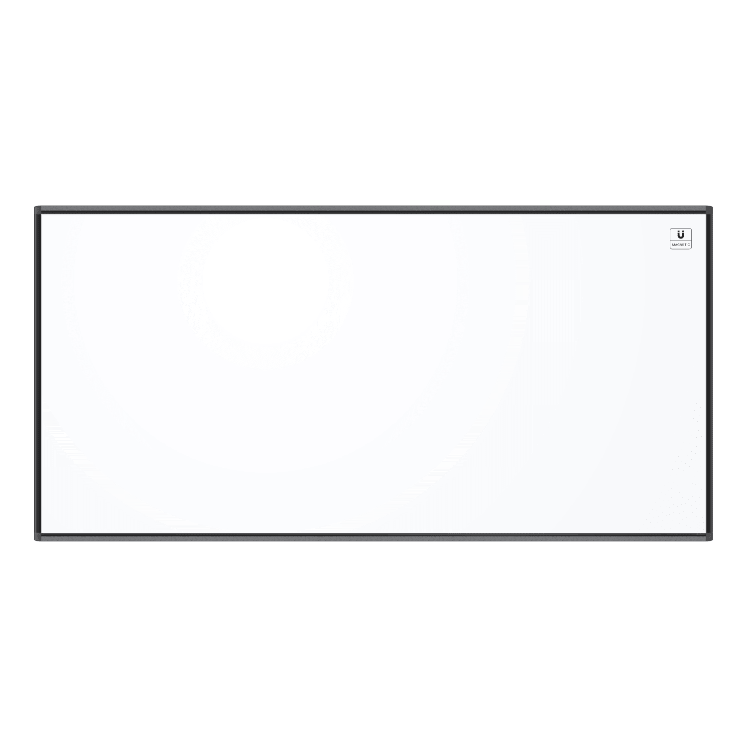 U Brands PINIT Magnetic Dry-Erase Board, 96in X 48in, Black Aluminum Frame, Actual Size 95in X 47in (3013U00-01) - Image 3