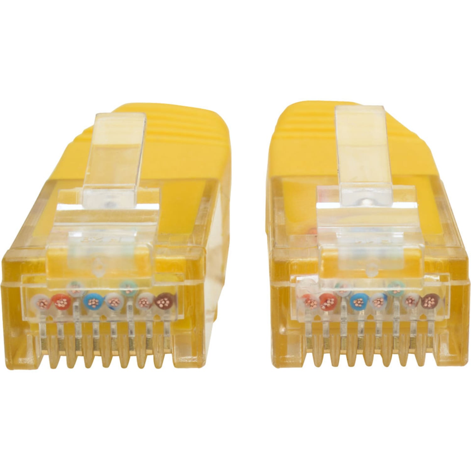 Tripp Lite 2ft Cat6 Gigabit Molded Patch Cable RJ45 M/M 550MHz 24AWG Yellow 2ft - 128 MB/s - Patch Cable - N200002YW - Image 4