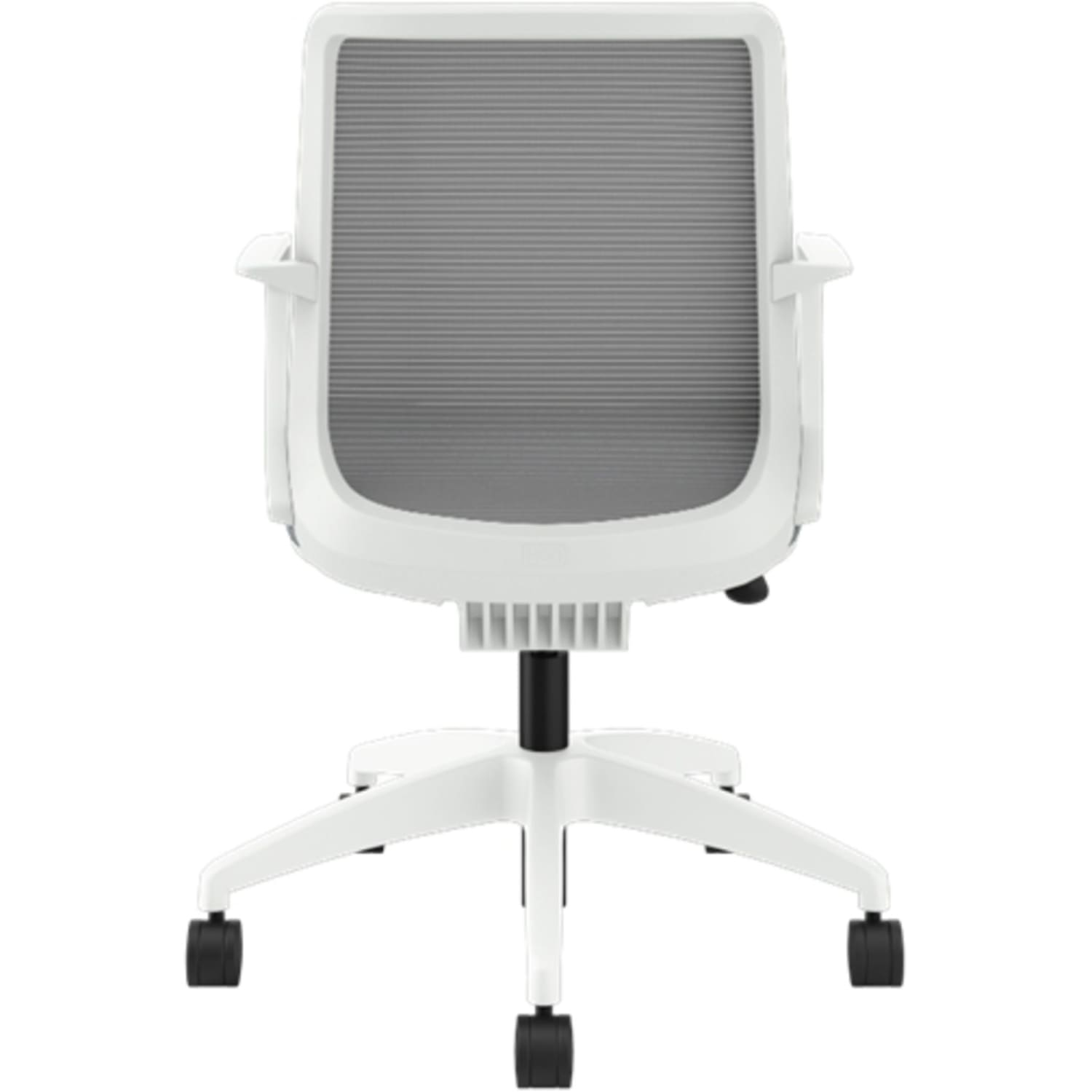 HON Cliq Ergonomic Mid-Back Light Task Chair, Basalt/Designer White - Image 5